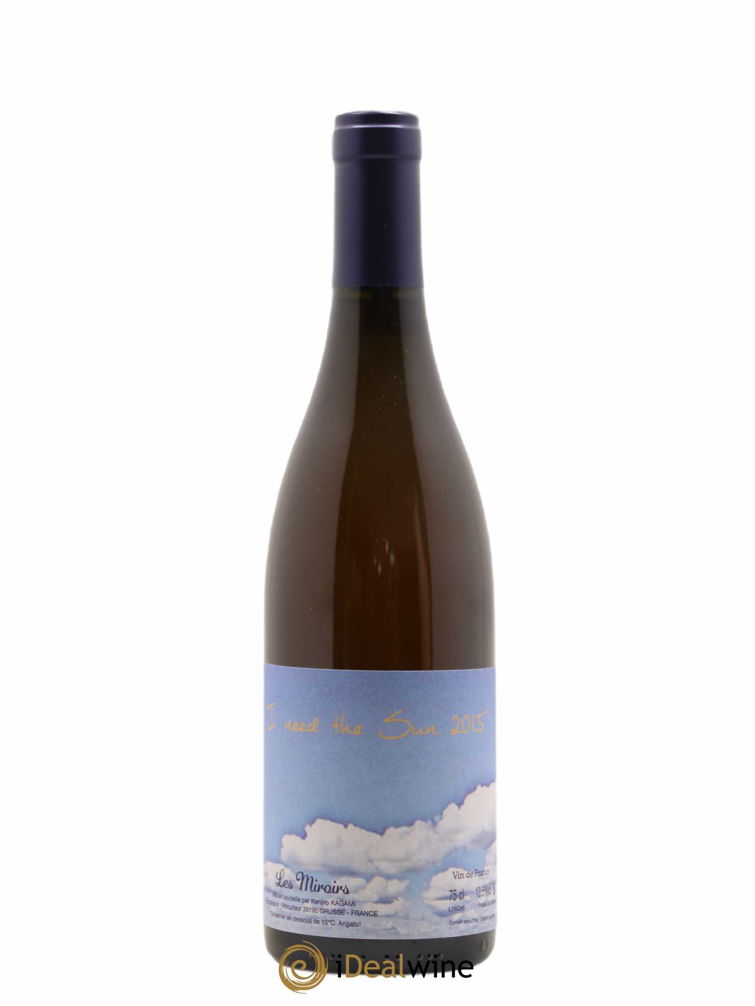Vin de France I need the Sun Kenjiro Kagami - Domaine des Miroirs 2015 - Lot de 1 bouteille - 0
