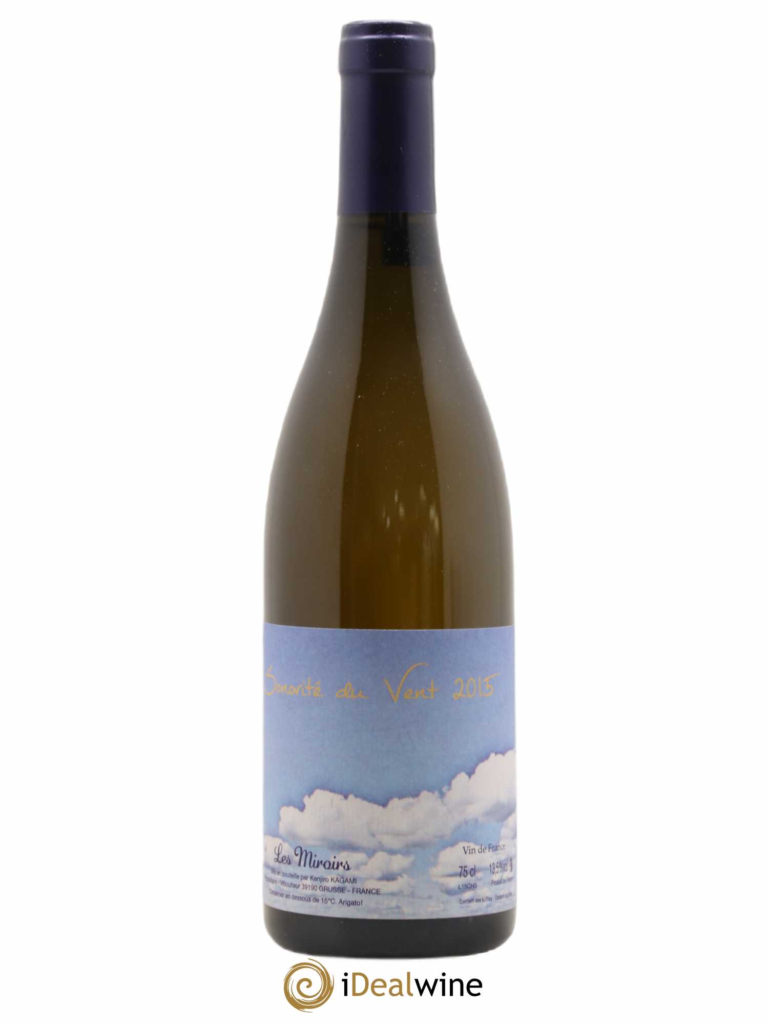 Vin de France Sonorité du vent Les saugettes Kenjiro Kagami - Domaine des Miroirs 2015 - Lot de 1 bouteille - 0