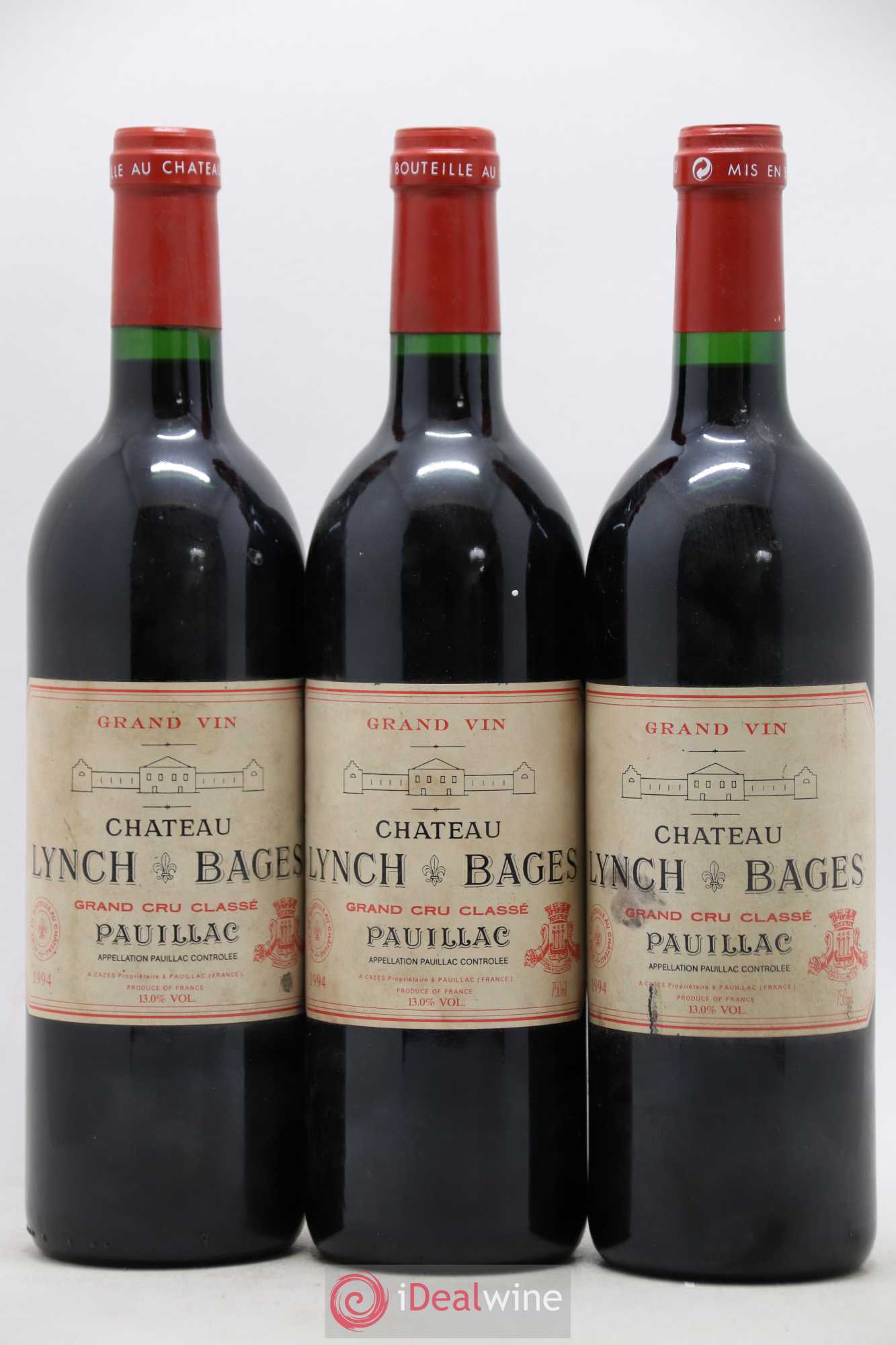 Château Lynch Bages 5ème Grand Cru Classé 1994 - Lot de 6 bouteilles - 2