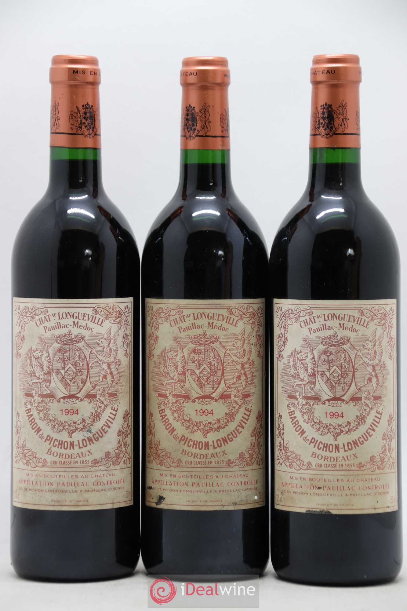 Pichon Longueville Baron 2ème Grand Cru Classé 1994 - Lot de 6 bouteilles - 2