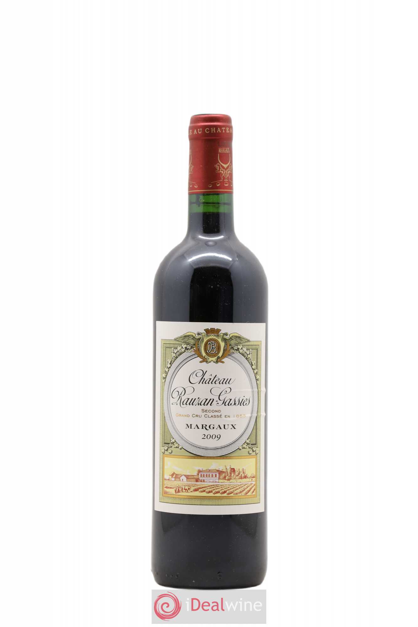 Château Rauzan-Gassies 2ème Grand Cru Classé 2009 - Lot de 1 bouteille - 0