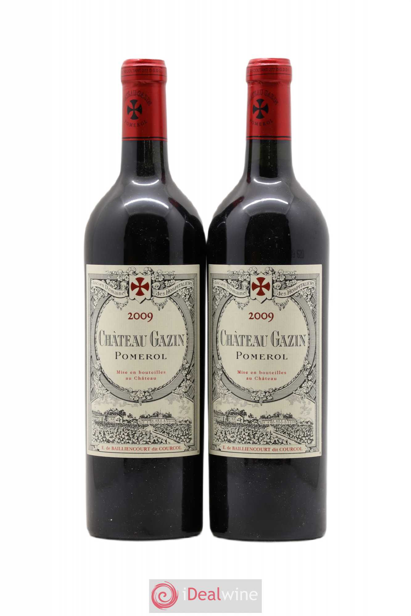 Château Gazin 2009 - Lot de 2 bouteilles - 0