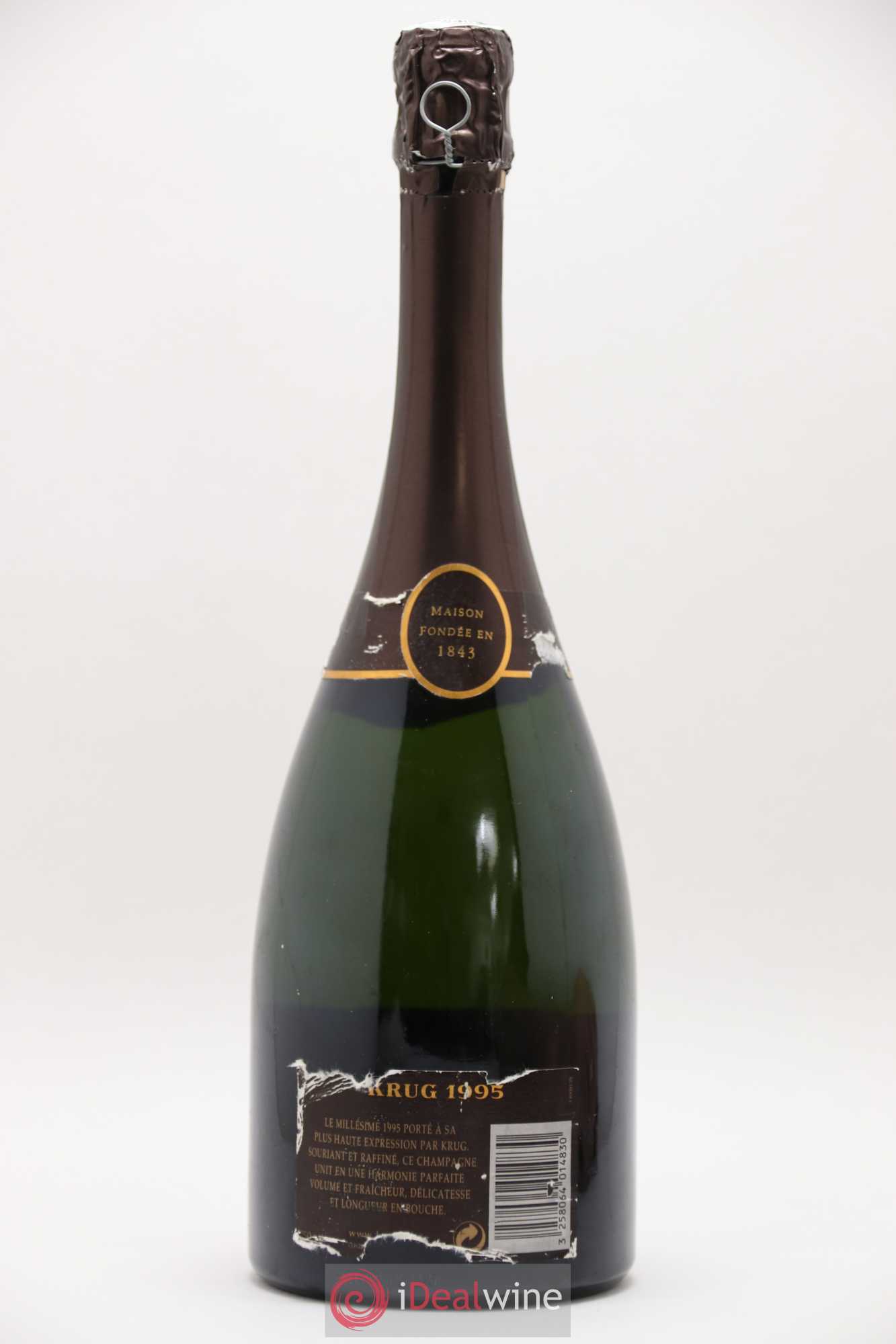 Vintage Krug 1995 - Lot de 1 bouteille - 1
