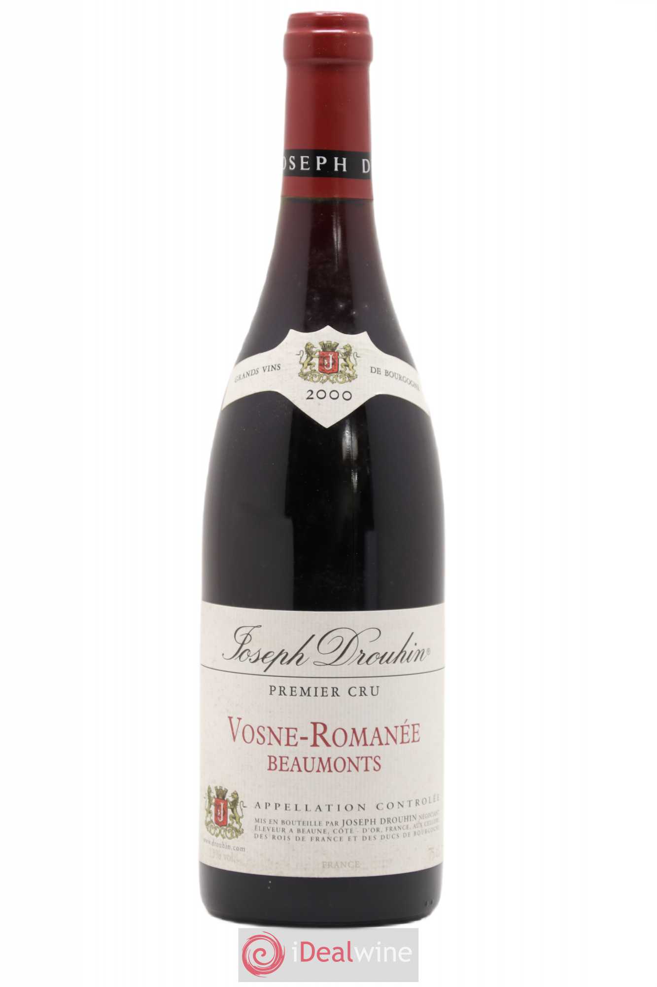 Vosne-Romanée 1er Cru Les Beaumonts Joseph Drouhin (sans prix de réserve) 2000 - Lot de 1 bouteille - 0
