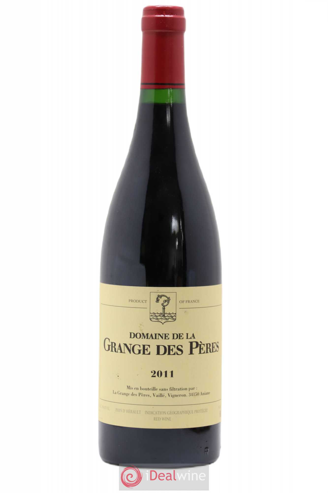 Pays d'Hérault Grange des Pères Laurent Vaillé 2011 - Lot de 1 bouteille - 0