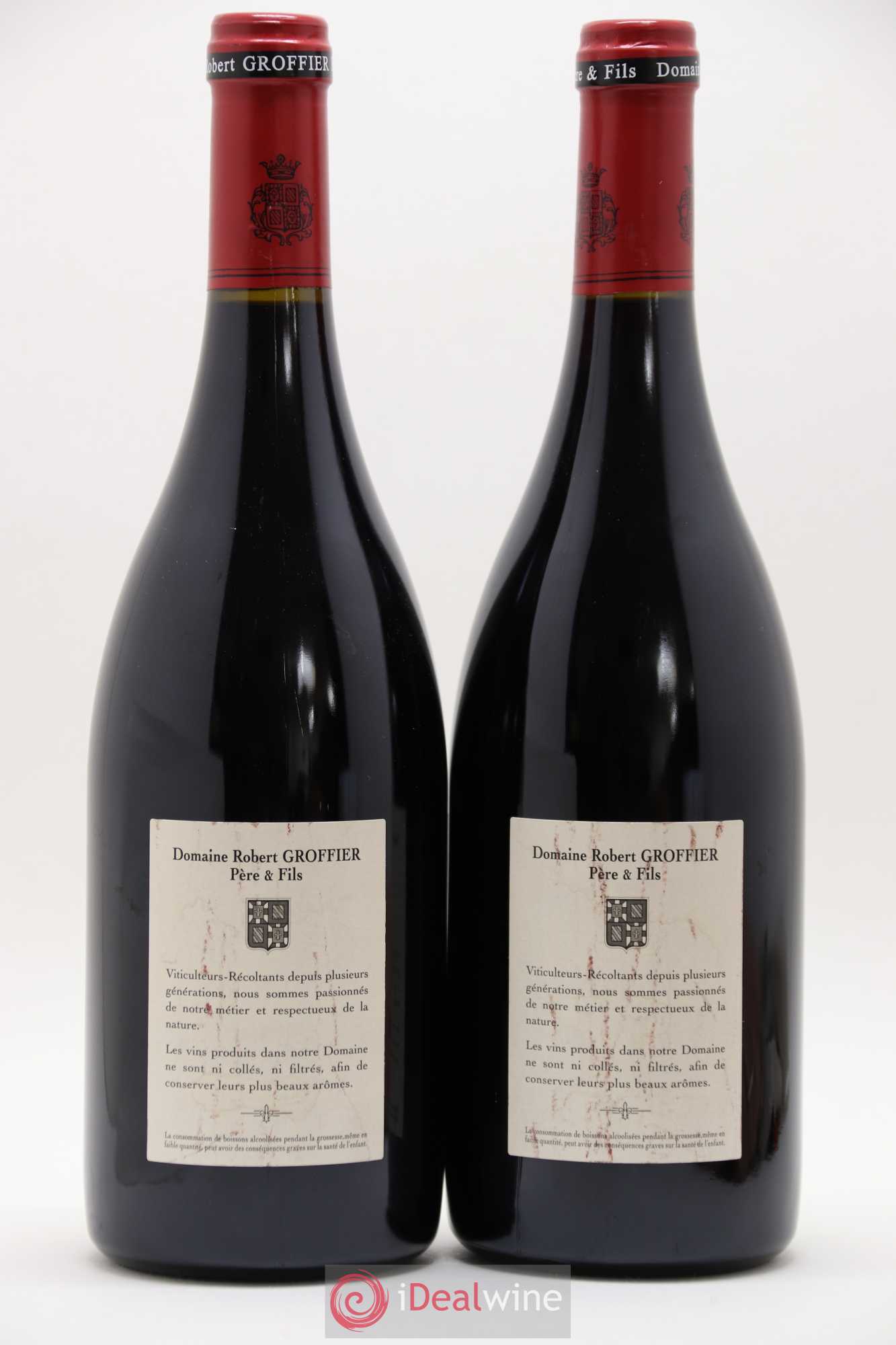 Bonnes-Mares Grand Cru Robert Groffier Père & Fils (Domaine) 2011 - Lot de 2 bouteilles - 1