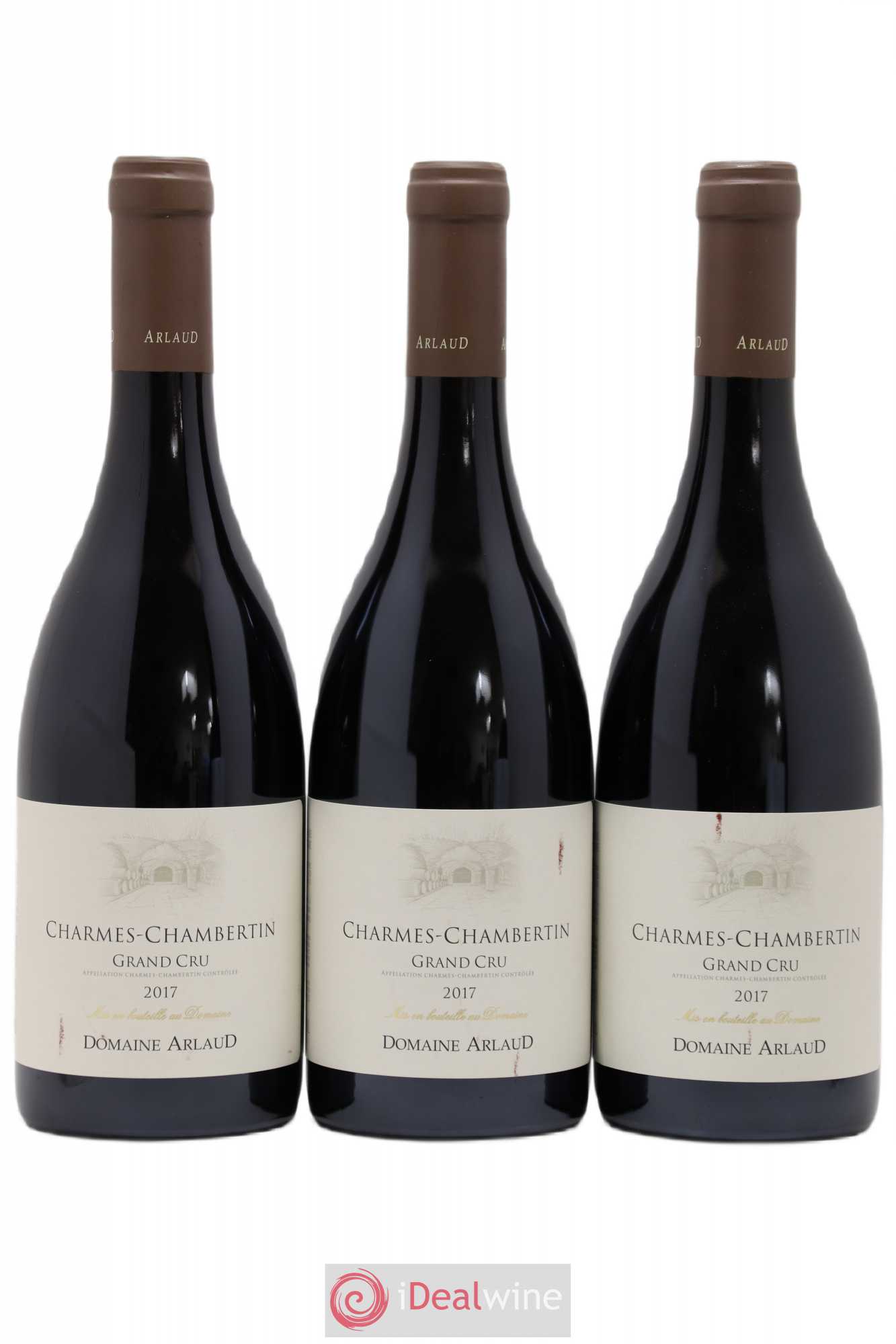 Charmes-Chambertin Grand Cru Arlaud 2017 - Lot de 3 bouteilles - 0