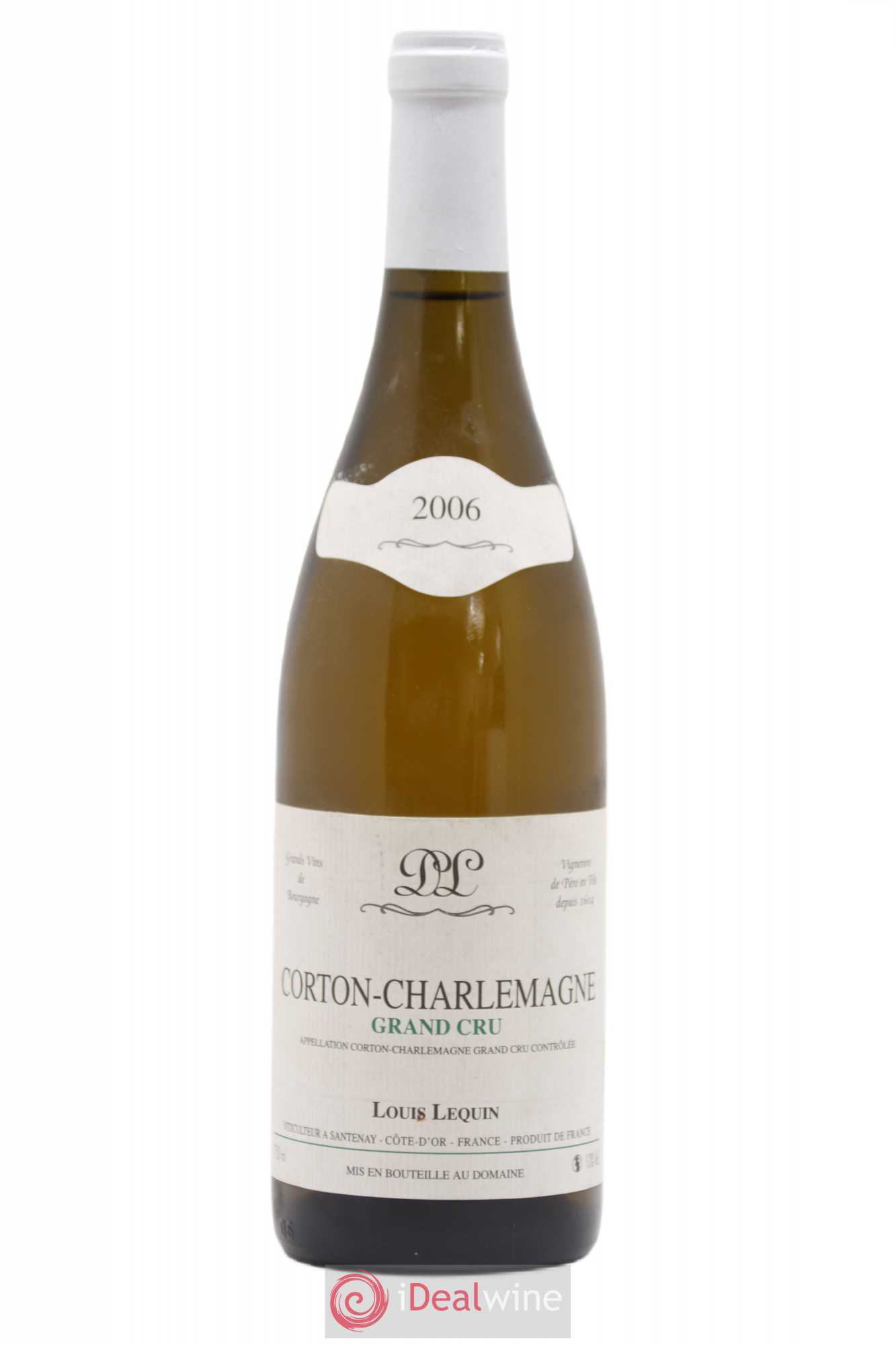 Corton-Charlemagne Grand Cru Domaine Louis Lequin (sans prix de réserve) 2006 - Posten von 1 Flasche - 0
