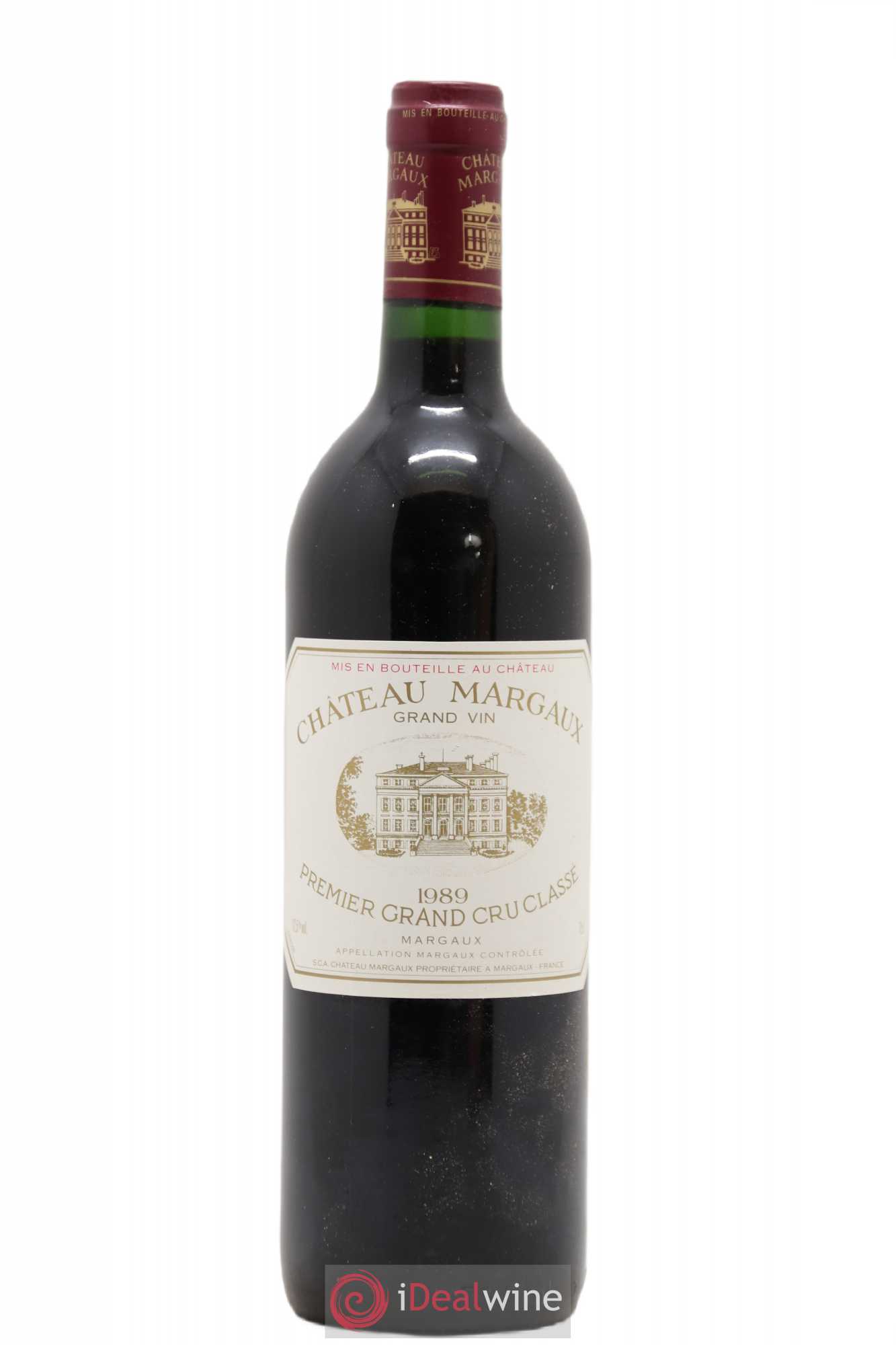 Château Margaux 1er Grand Cru Classé 1989 - Lot de 1 bouteille - 0