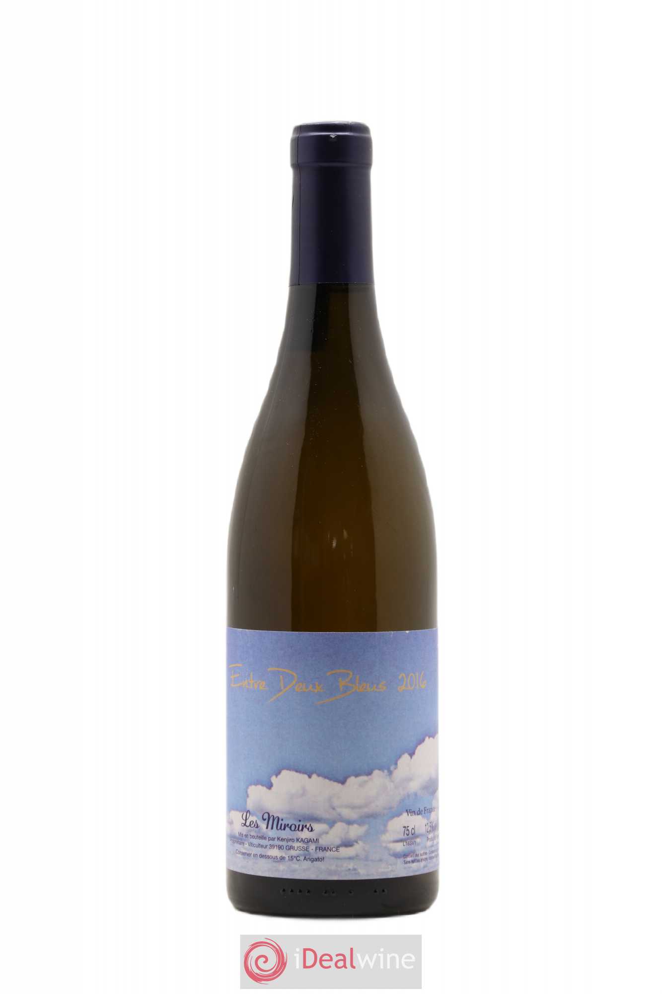 Vin de France Entre Deux Bleus Les saugettes Kenjiro Kagami - Domaine des Miroirs 2016 - Lot de 1 bouteille - 0