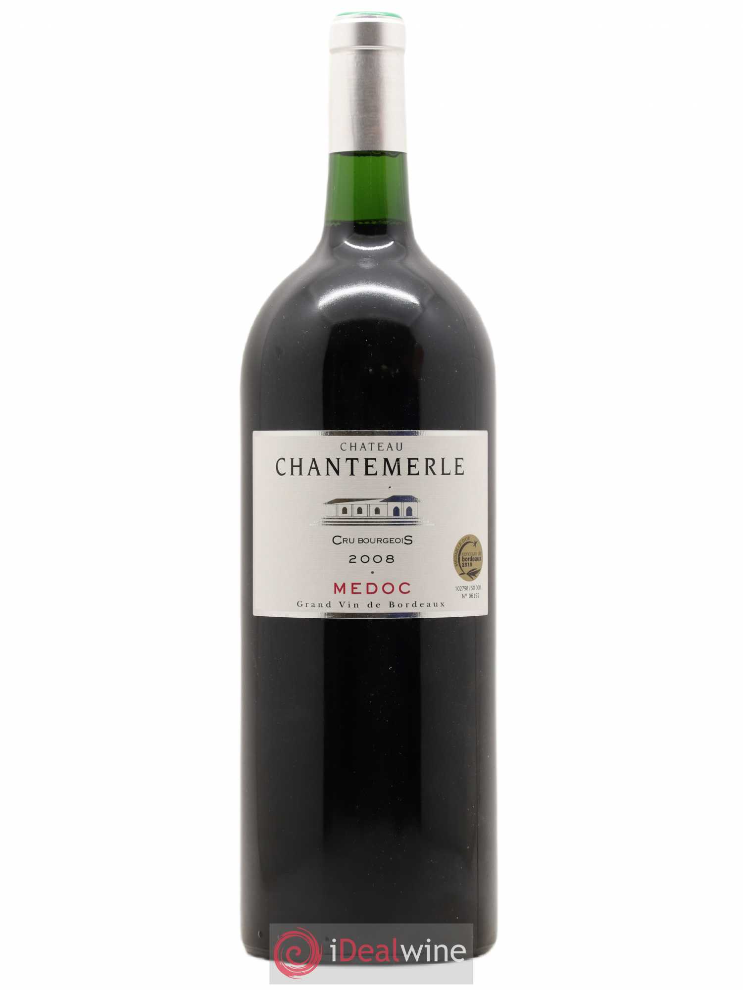 Médoc Château Chantemerle (sans prix de réserve) 2008 - Posten von 1 Magnum - 0