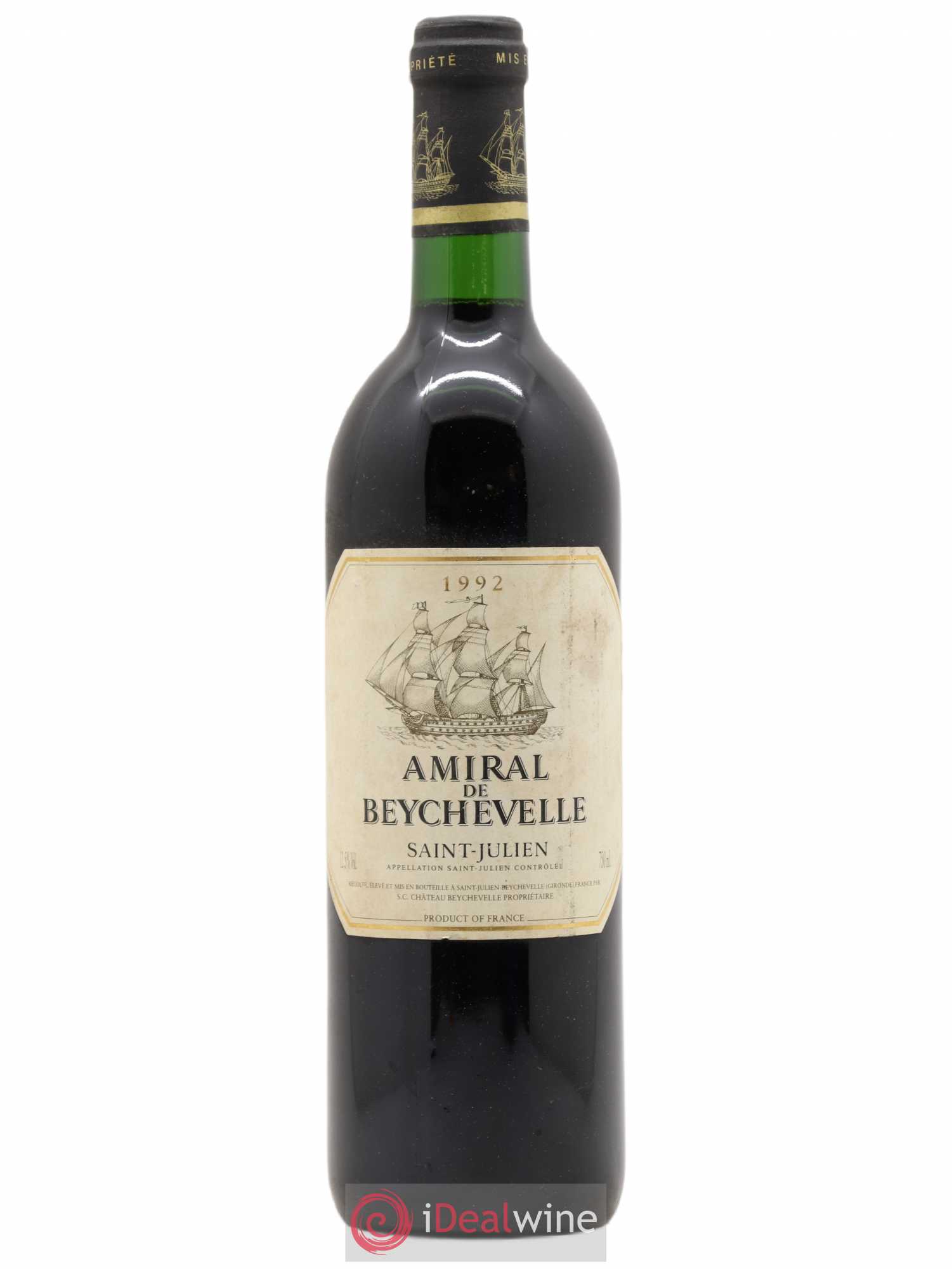 Amiral de Beychevelle Second Vin 1992 - Lot de 1 bouteille - 0