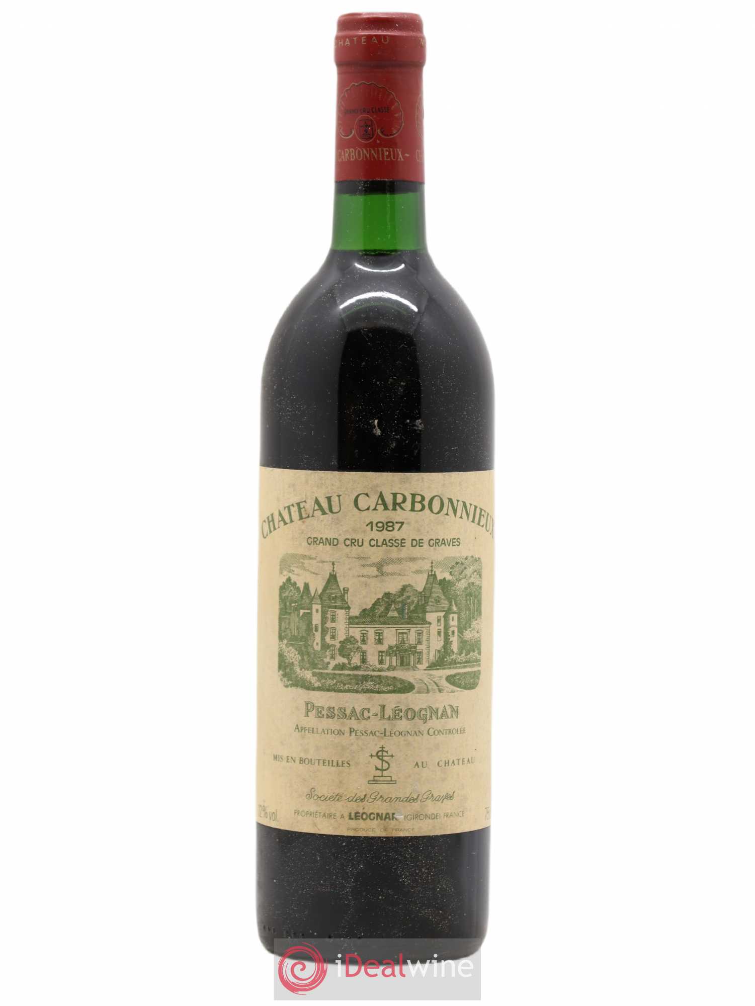 Château Carbonnieux Cru Classé de Graves 1987 - Lot de 1 bouteille - 0