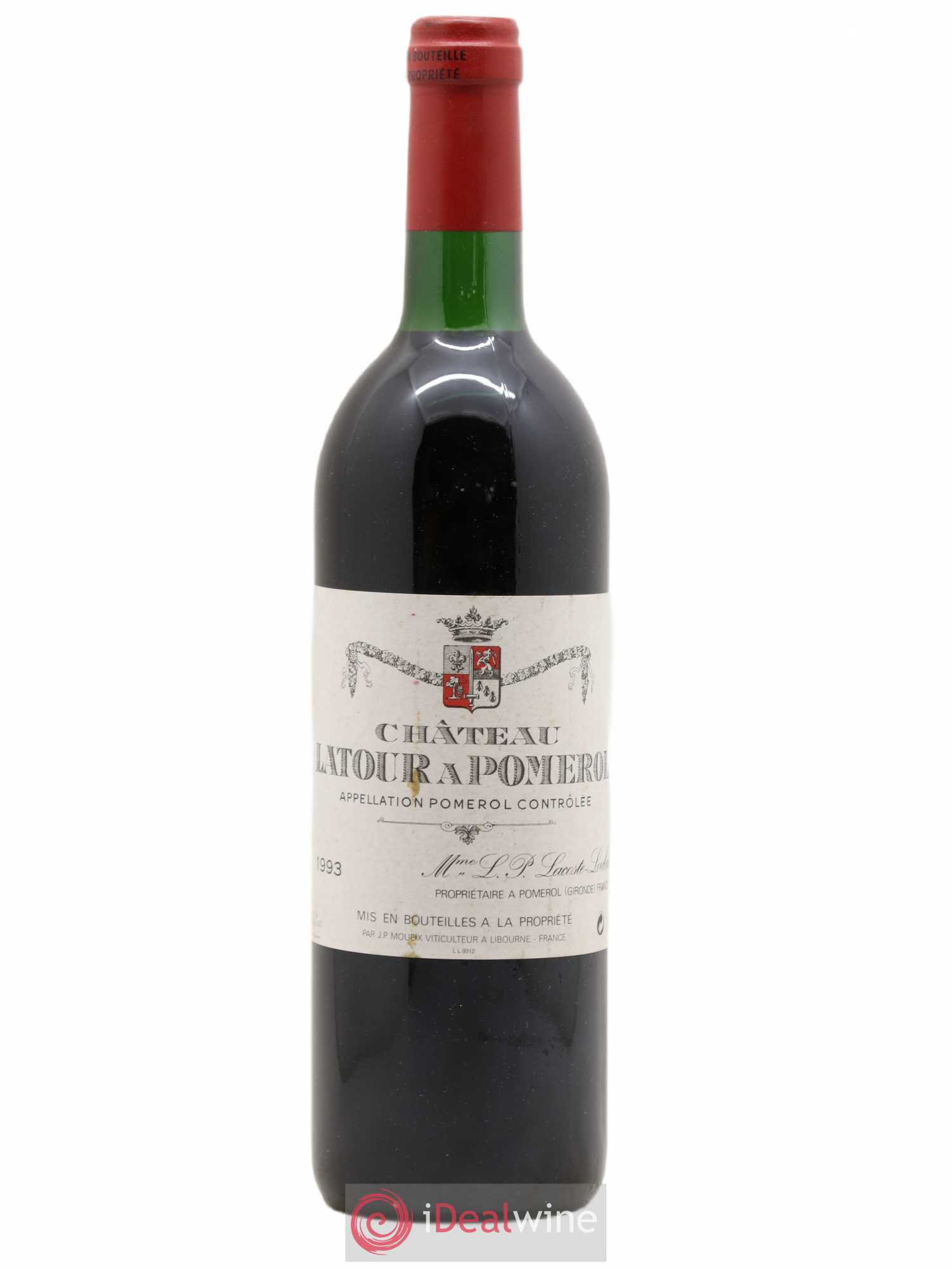Château Latour à Pomerol 1993 - Lot de 1 bouteille - 0