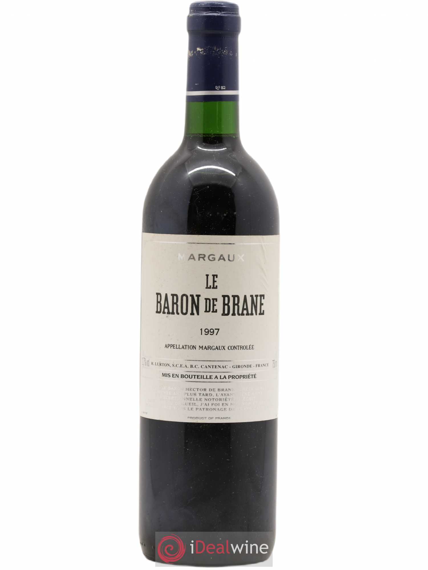 Baron de Brane Second Vin 1997 - Lot de 1 bouteille - 0