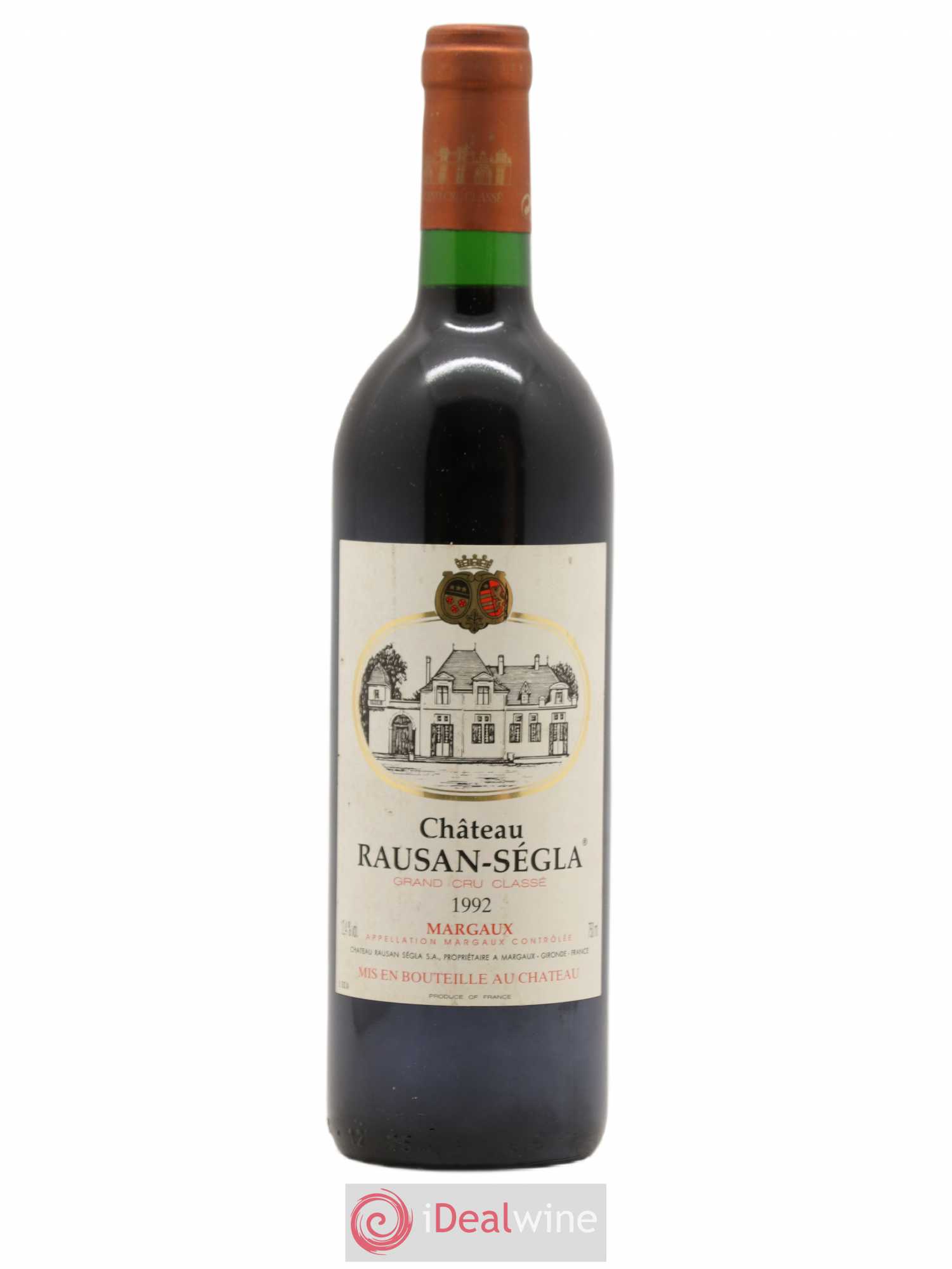 Château Rauzan Ségla Grand Cru Classé 1992 - Lot de 1 bouteille - 0