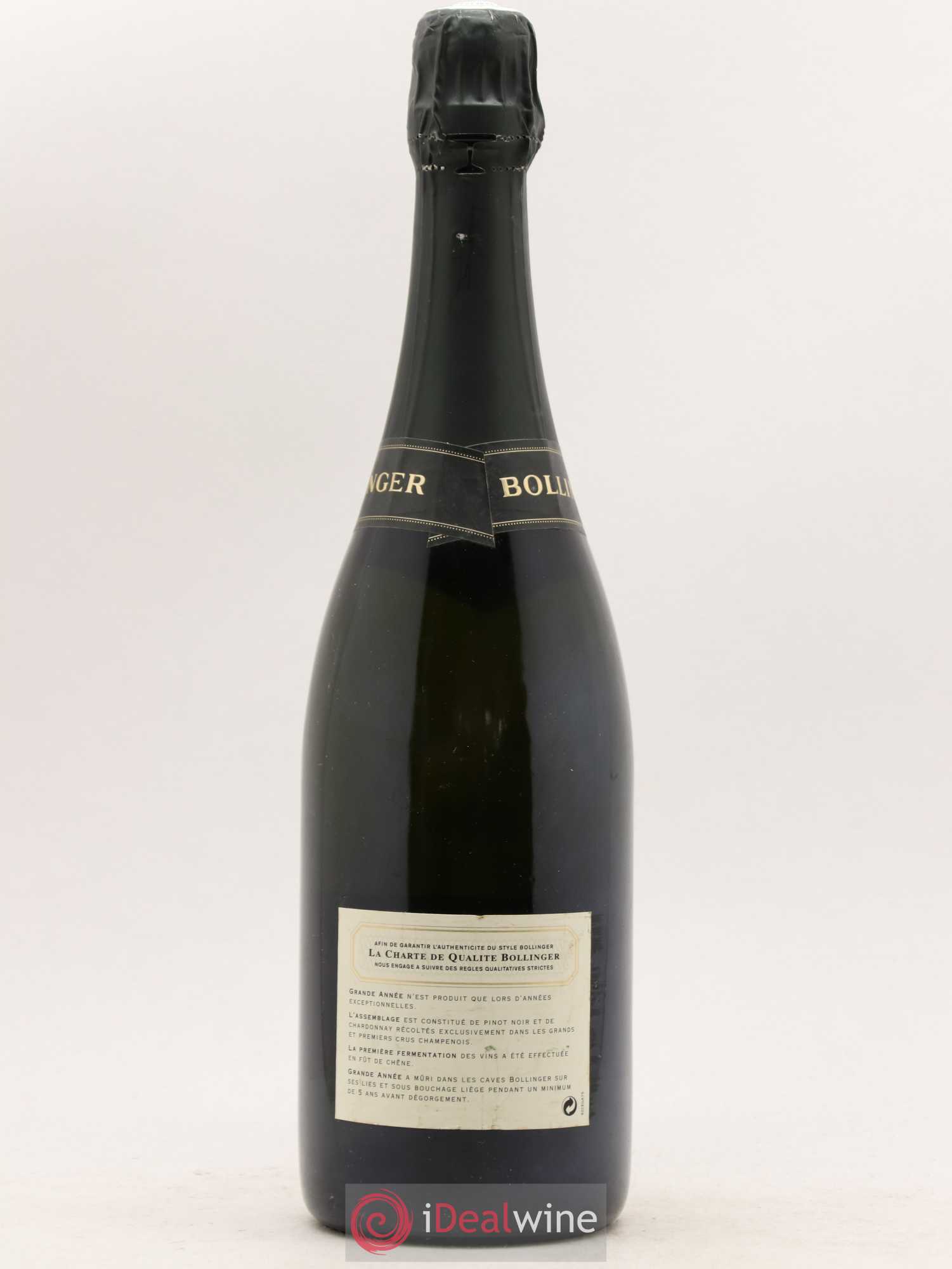 La Grande Année Brut Bollinger 1990 - Lot de 1 bouteille - 1