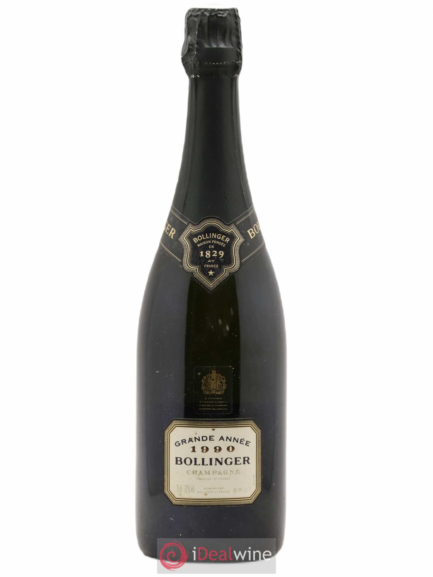 La Grande Année Brut Bollinger 1990 - Lot de 1 bouteille - 0