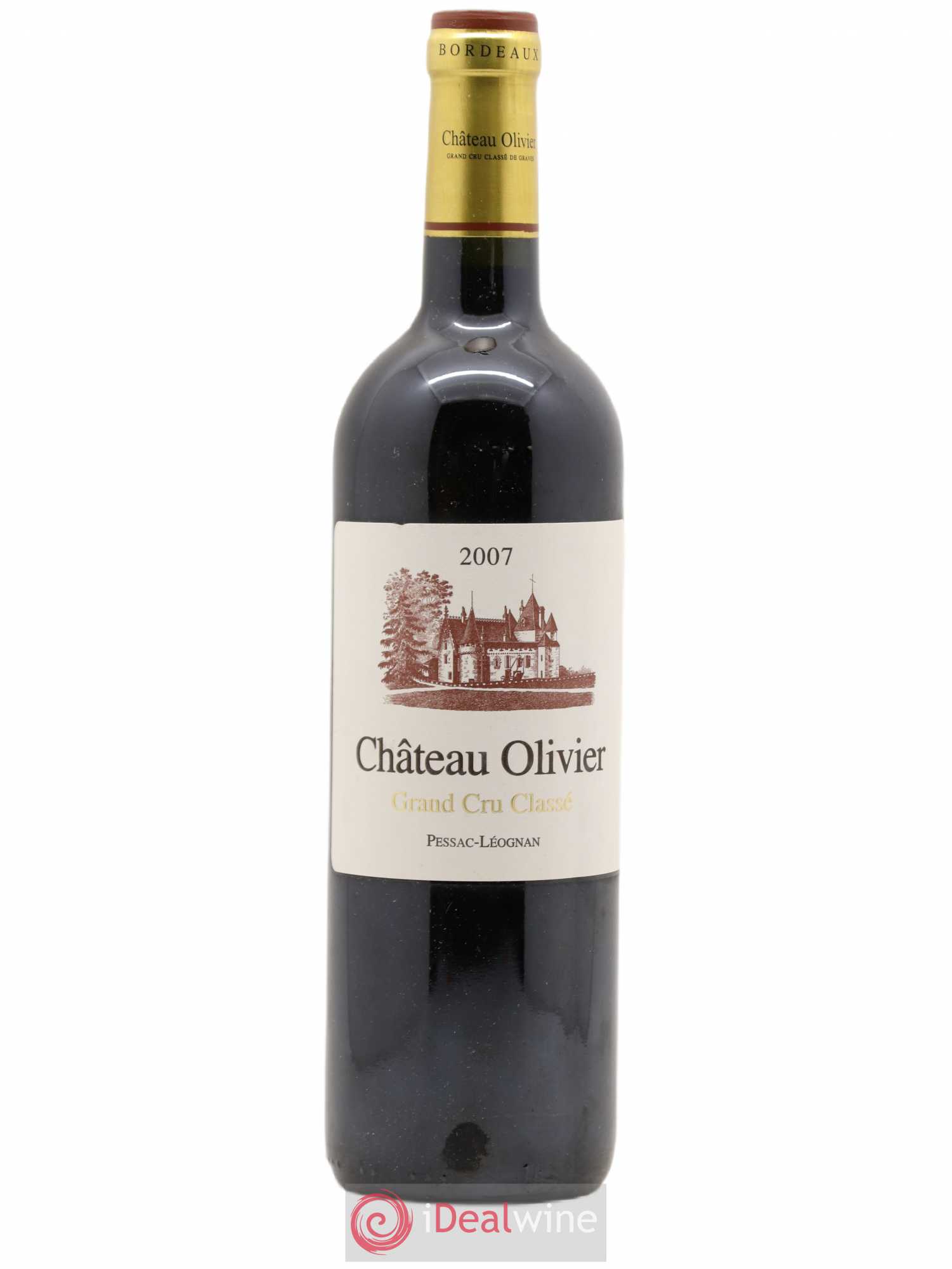 Château Olivier Cru Classé de Graves 2007 - Lot de 1 bouteille - 0