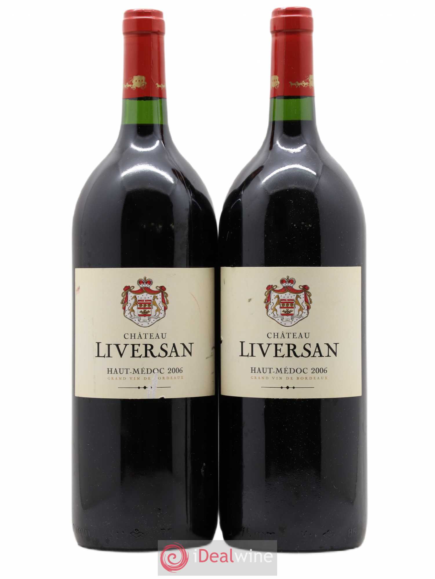 Château Liversan Cru Bourgeois 2006 - Lot de 2 magnums - 0