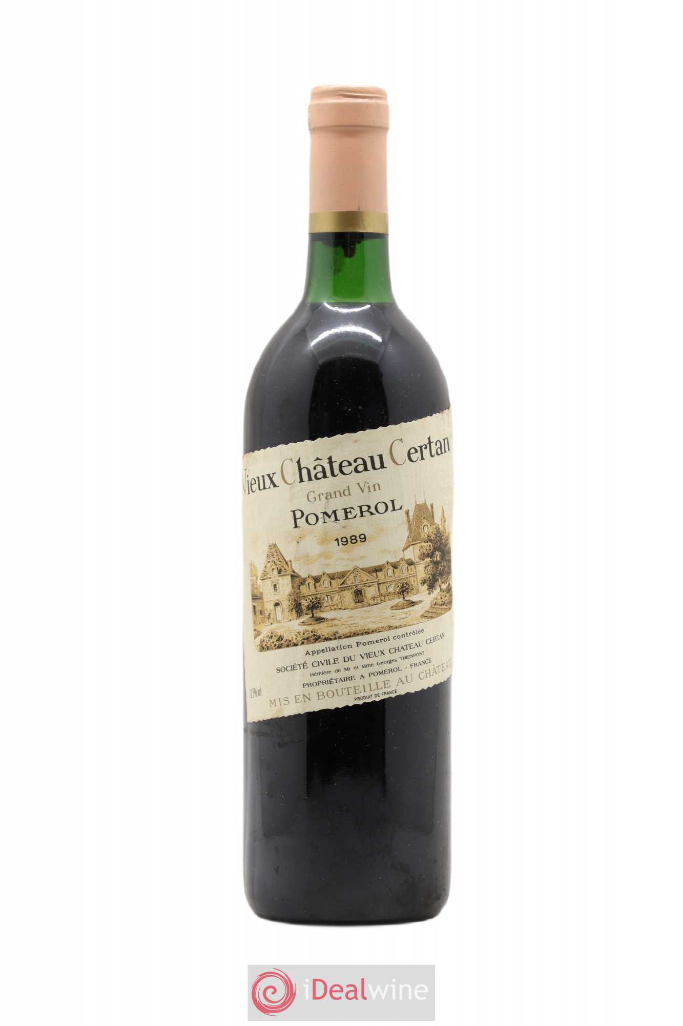 Vieux Château Certan 1989 - Lot de 1 bouteille - 0
