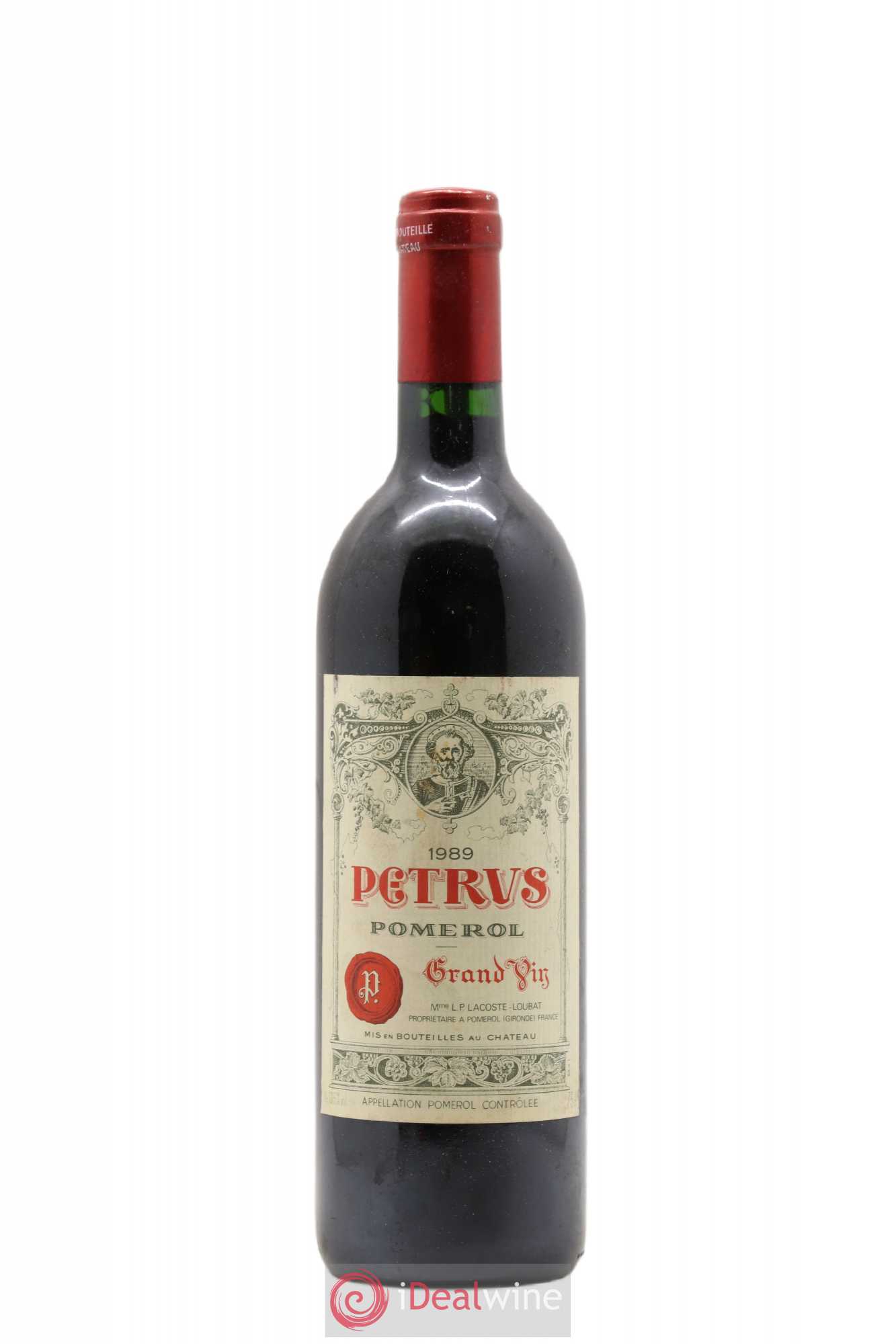 Petrus 1989 - Lot de 1 bouteille - 0
