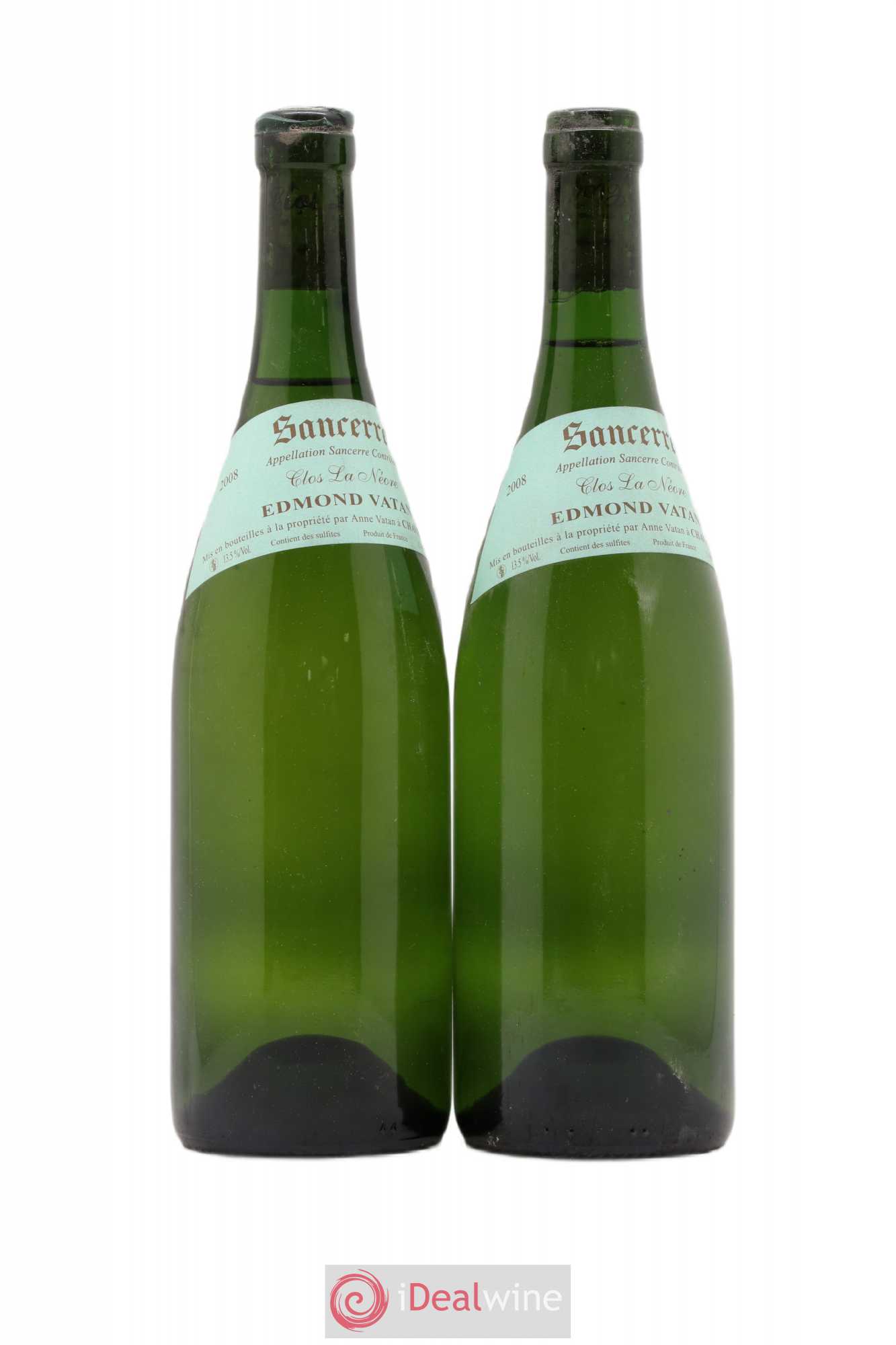 Sancerre Clos la Neore Edmond Vatan 2008 - Lot de 2 bouteilles - 1