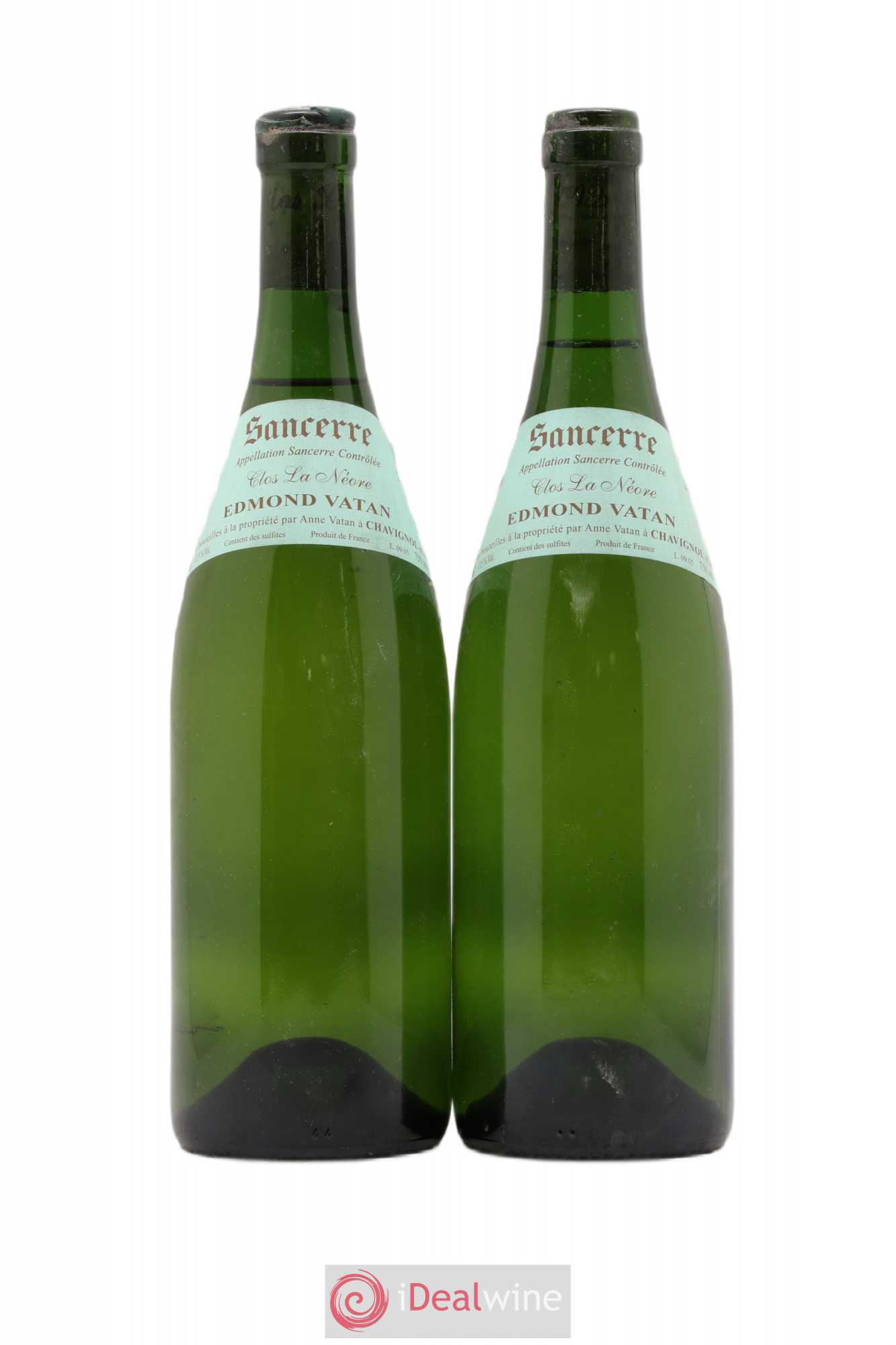 Sancerre Clos la Neore Edmond Vatan 2008 - Lot de 2 bouteilles - 0