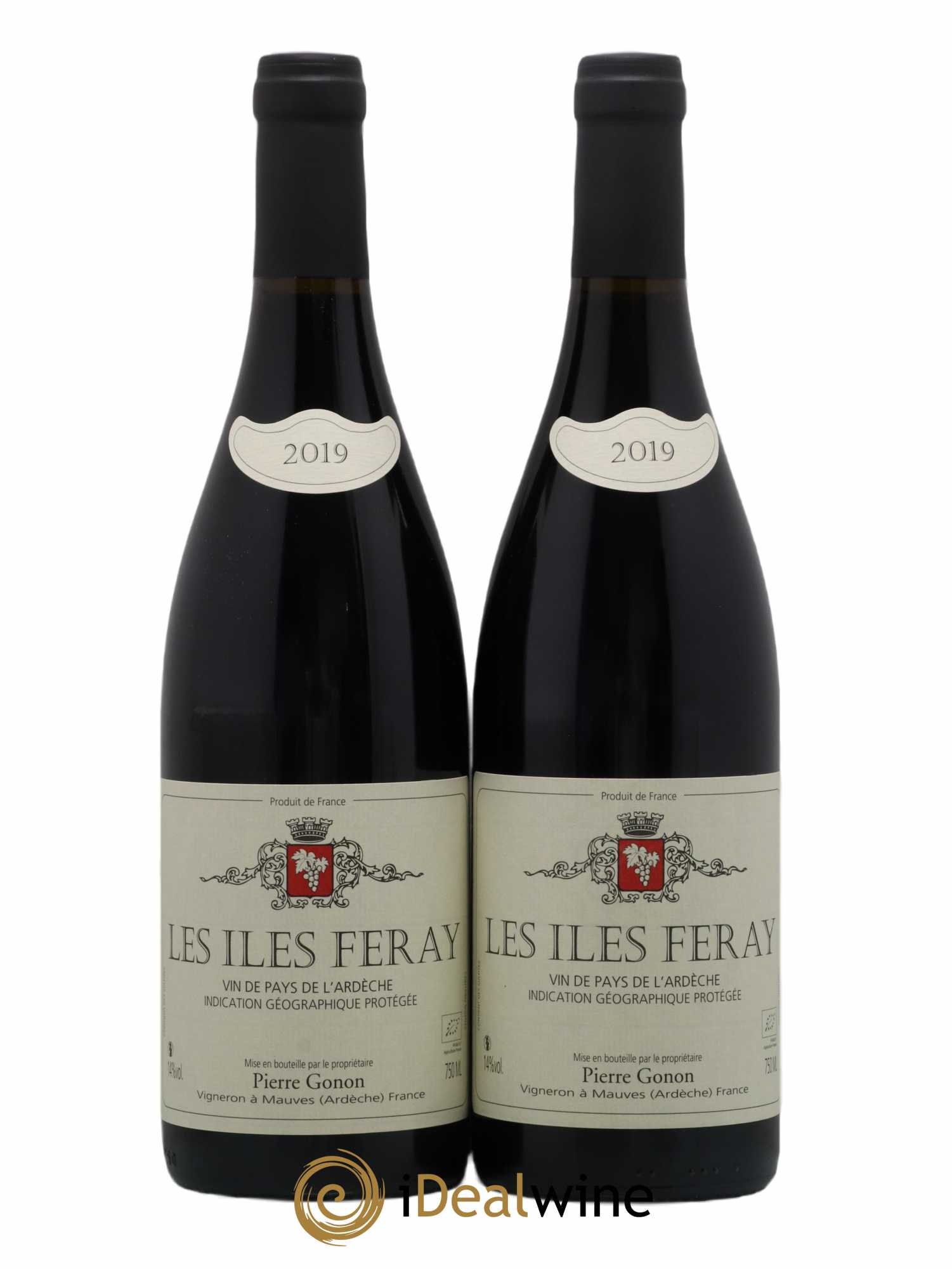 Ardèche Les Iles Feray Gonon (Domaine) 2019 - Lot de 2 bouteilles - 0