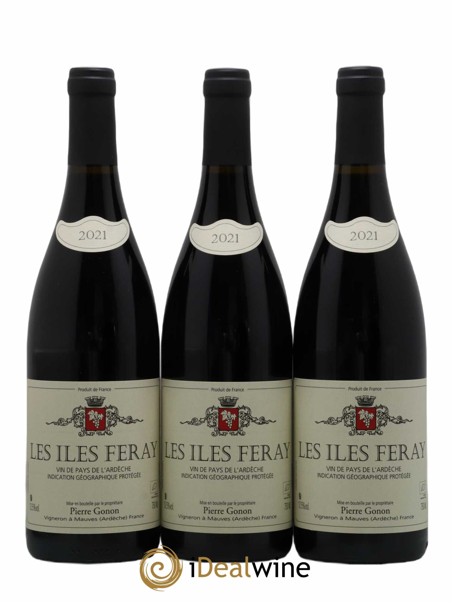 Ardèche Les Iles Feray Gonon (Domaine) 2021 - Lot de 3 bouteilles - 0