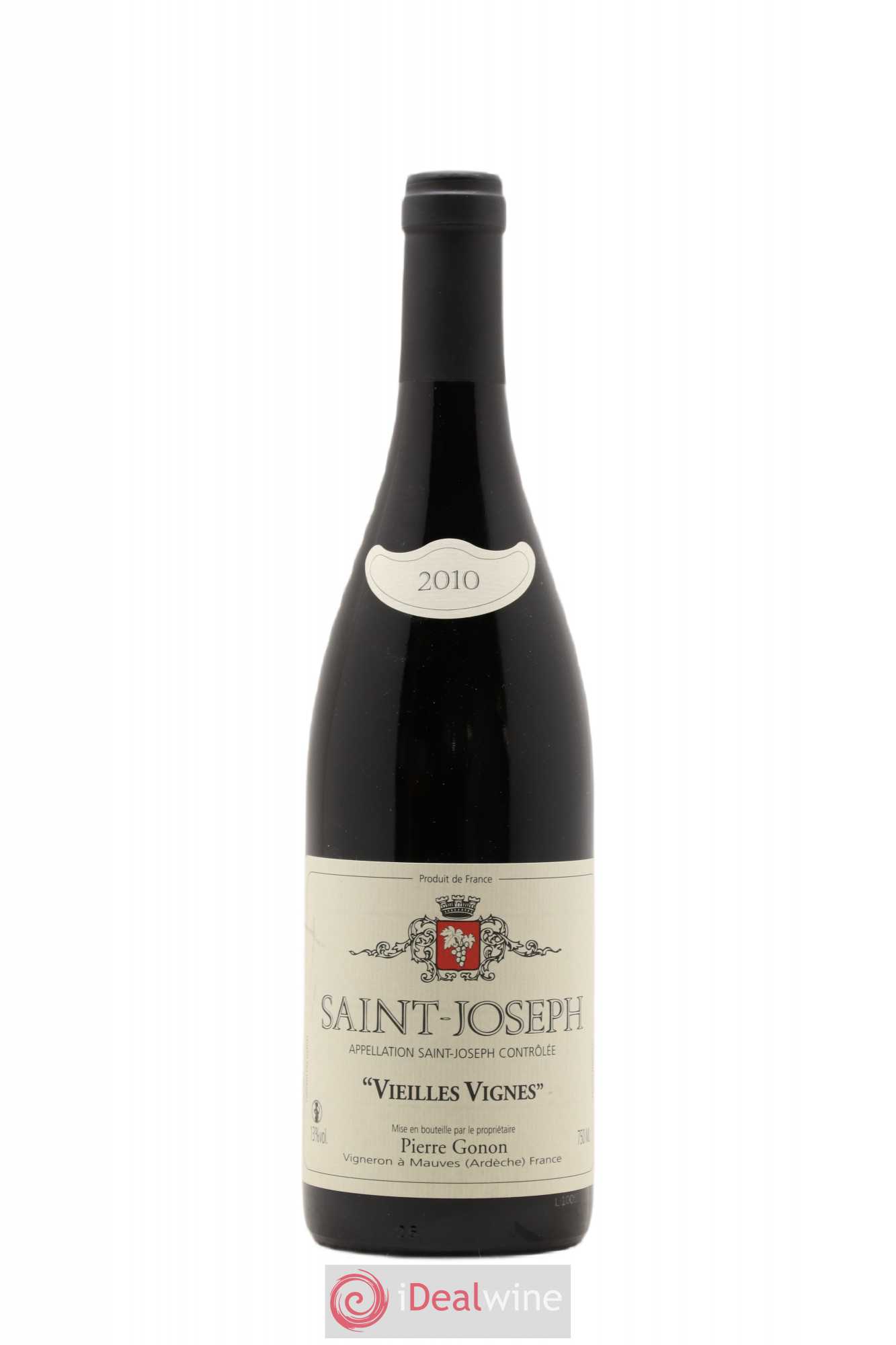 Saint-Joseph Vieilles Vignes Gonon (Domaine) 2010 - Lot de 1 bouteille - 0