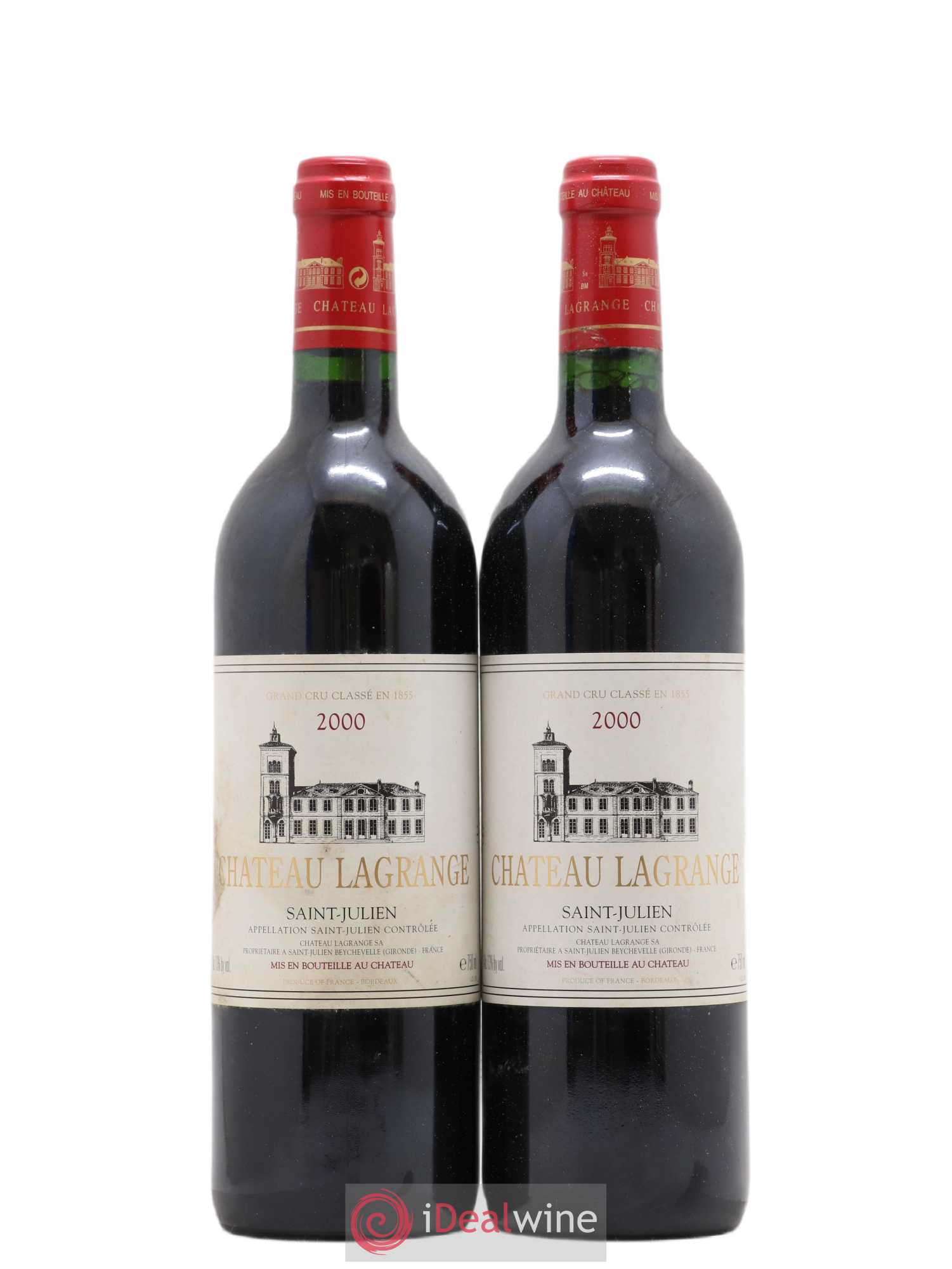 Château Lagrange 3ème Grand Cru Classé (sans prix de réserve) 2000 - Lot de 2 bouteilles - 0