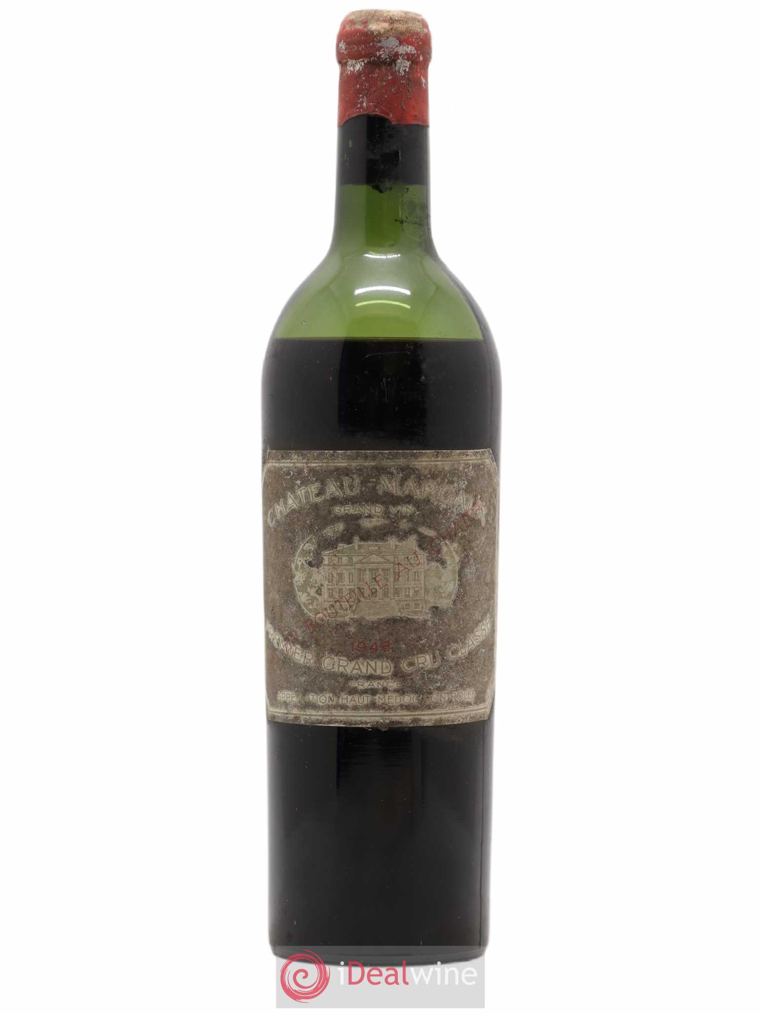 Château Margaux 1er Grand Cru Classé 1946 - Lot de 1 bouteille - 0
