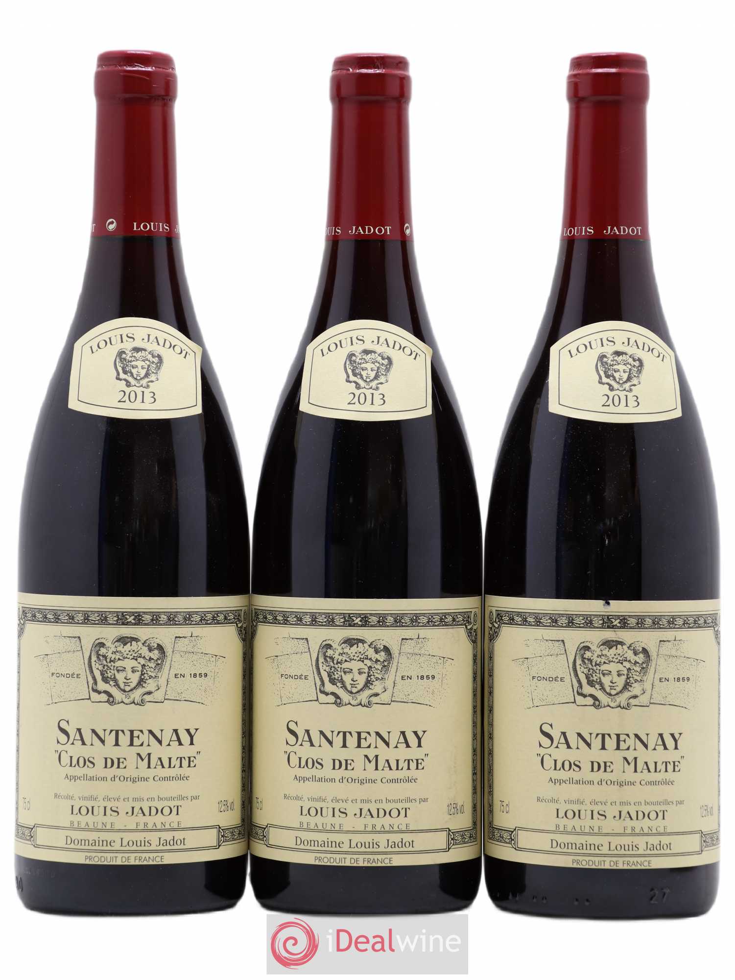 Santenay Clos de Malte Maison Louis Jadot 2013 - Lot de 3 bouteilles - 0