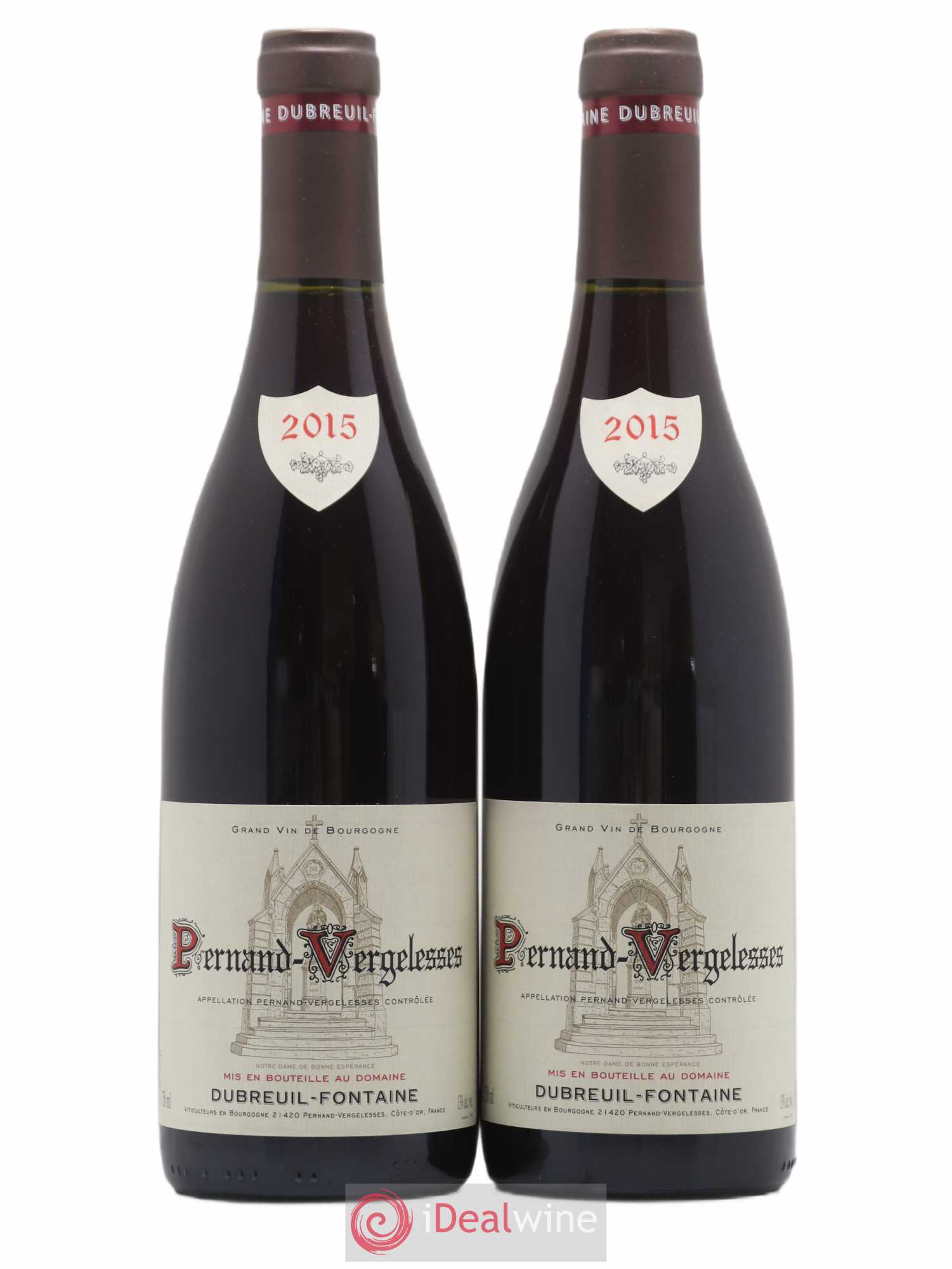 Pernand-Vergelesses Dubreuil-Fontaine 2015 - Posten von 2 Flaschen - 0