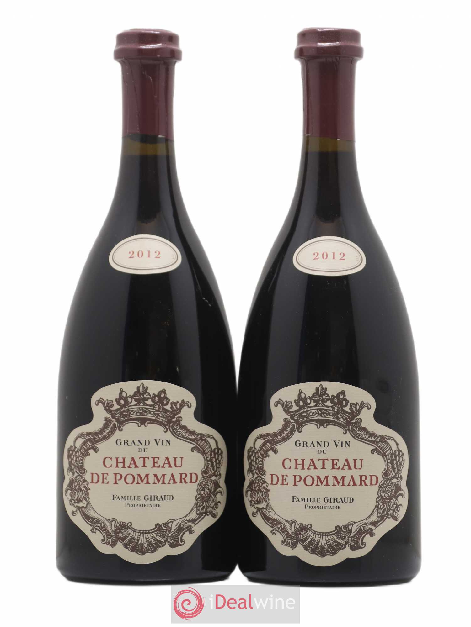 Pommard Château de Pommard 2012 - Lot de 2 bouteilles - 0