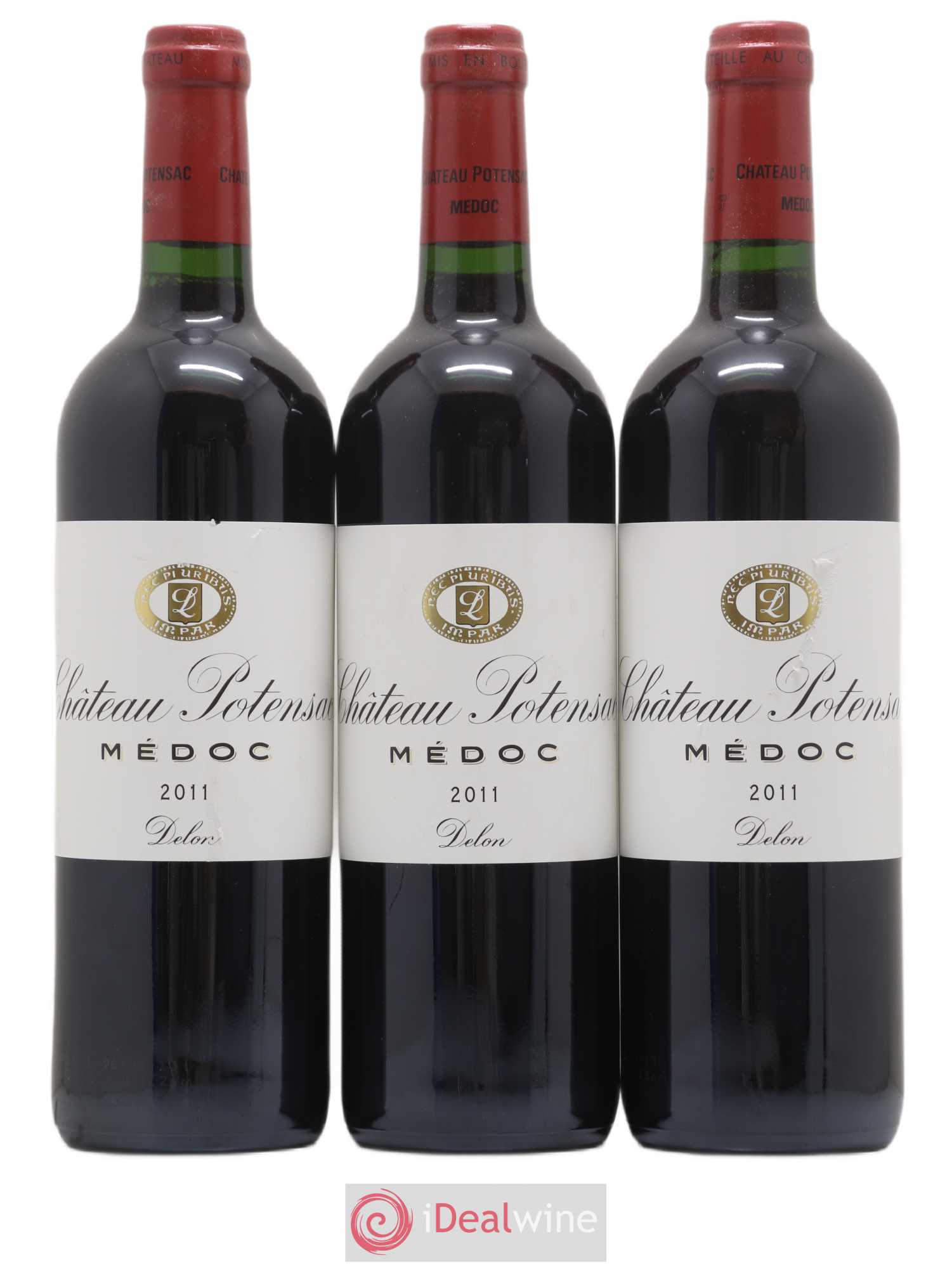 Château Potensac 2011 - Lot de 3 bouteilles - 0