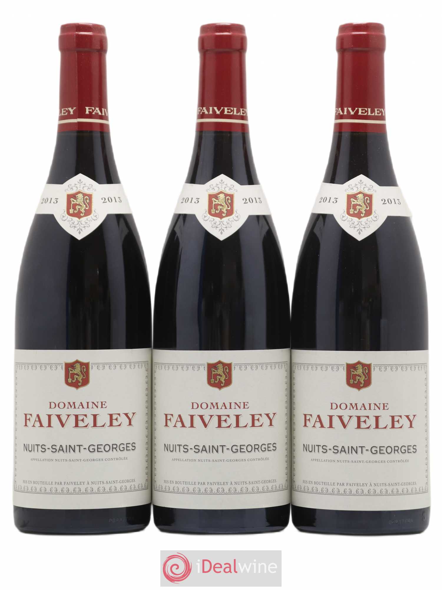 Nuits-Saint-Georges Domaine Faiveley 2013 - Lot de 3 bouteilles - 0