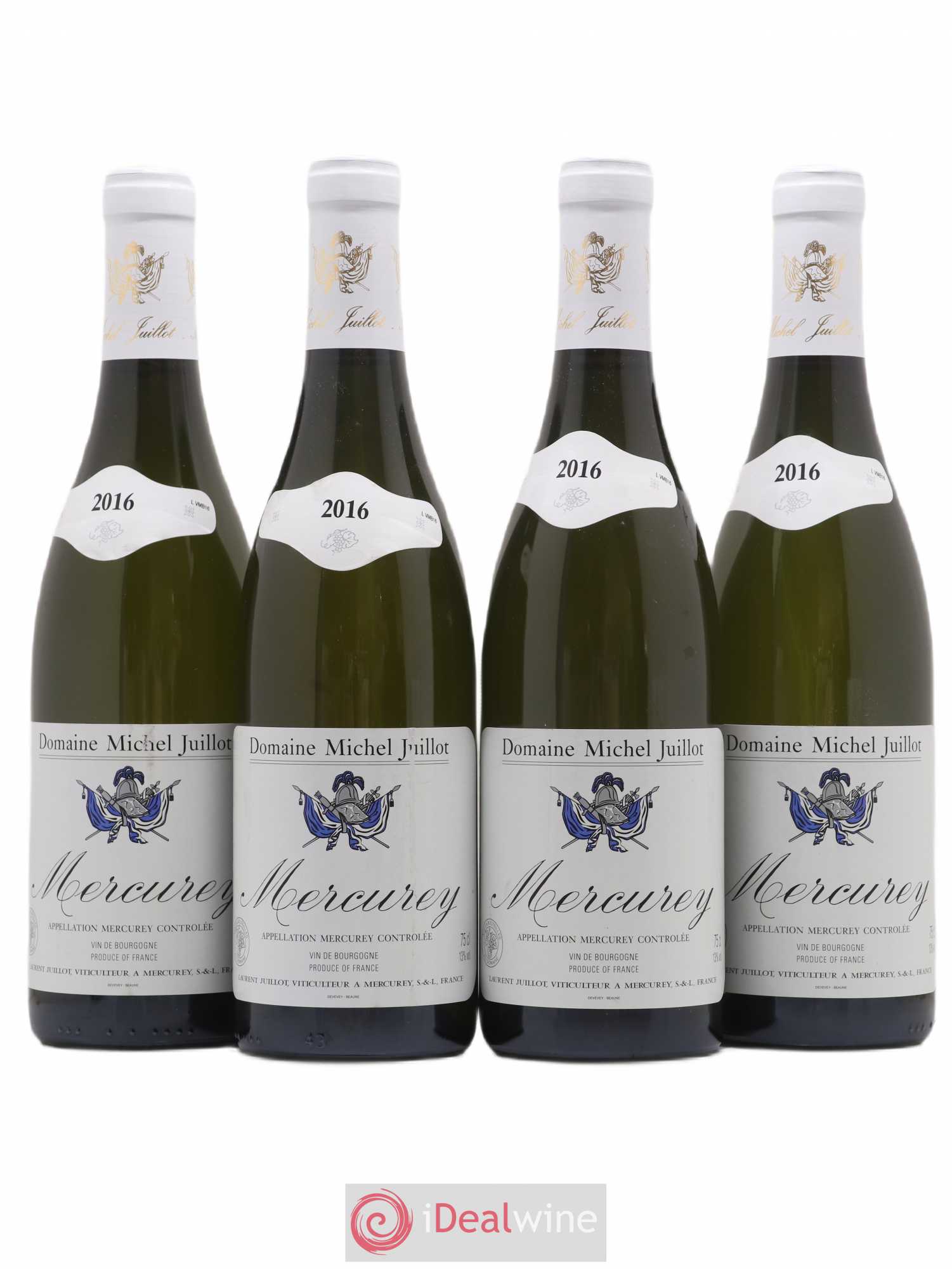 Mercurey Michel Juillot (Domaine) 2016 - Lot de 4 bouteilles - 0