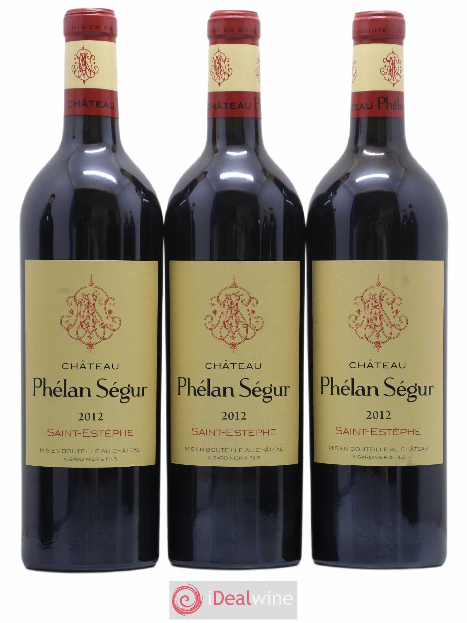 Château Phélan Ségur 2012 - Lot de 6 bouteilles - 1