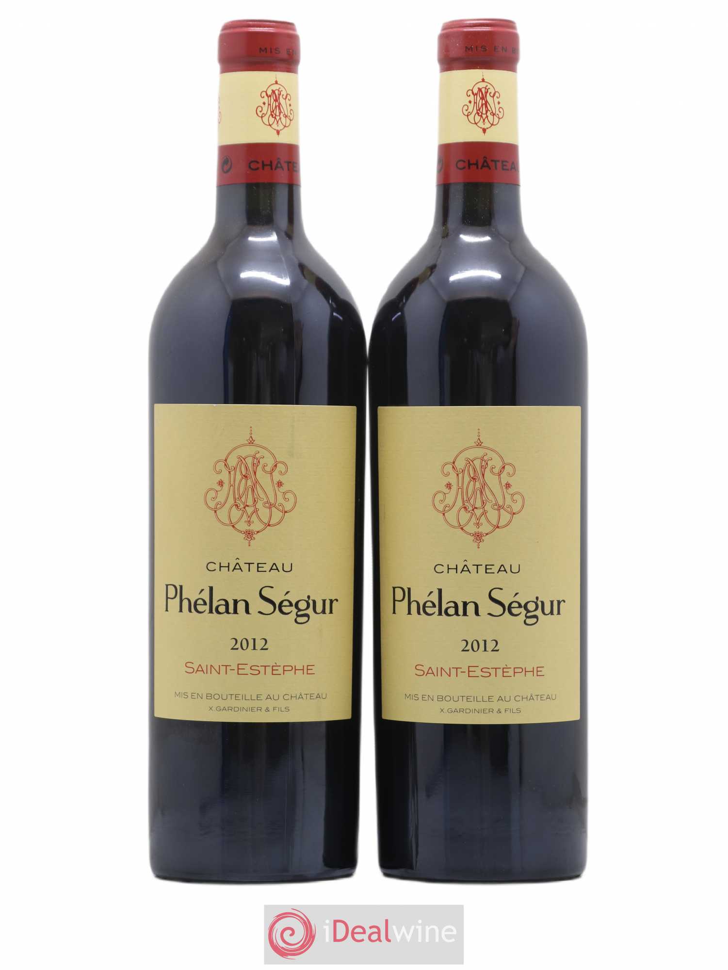 Château Phélan Ségur 2012 - Lot de 2 bouteilles - 0