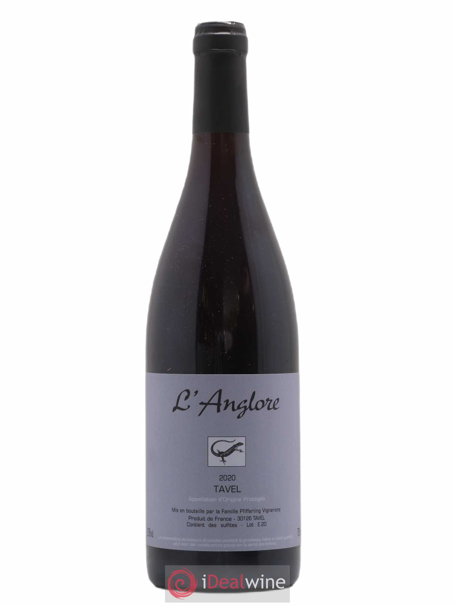 Tavel L'Anglore 2020 - Lot de 1 bouteille - 0