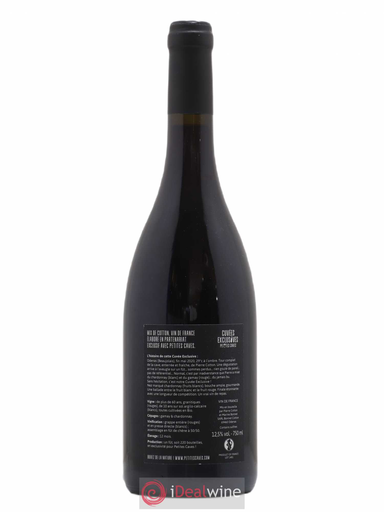 Vin de France Mix of Cotton Pierre Cotton 2020 - Lotto di 1 bottiglia - 1