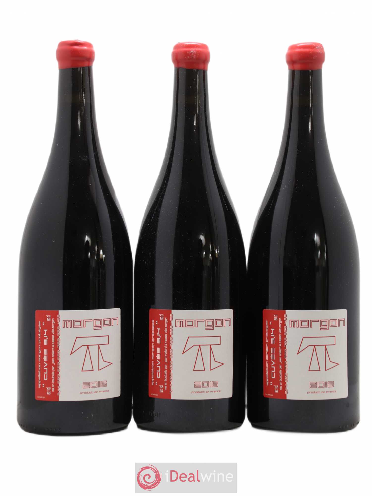 Morgon 3.14 Jean Foillard 2016 - Lot de 3 magnums - 0