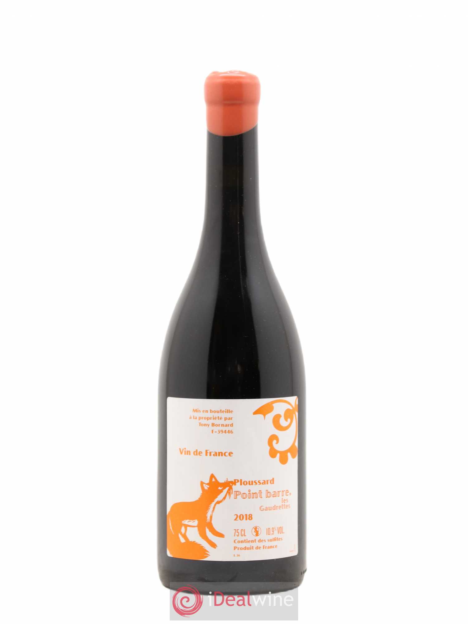 Vin de France Ploussard Point Barre Les Gaudrettes Bornard 2018 - Posten von 1 Flasche - 0