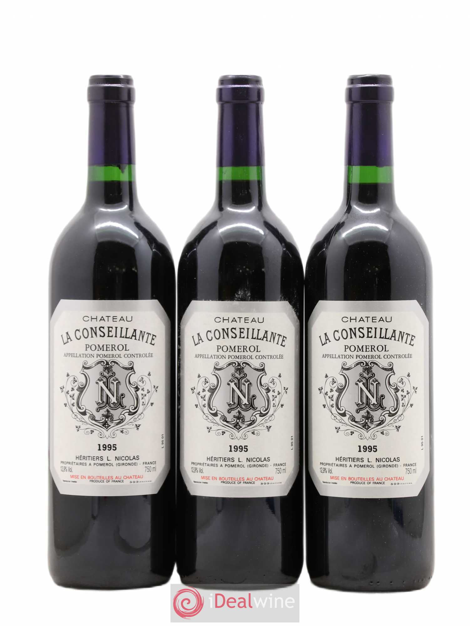 Château la Conseillante 1995 - Lot de 6 bouteilles - 2