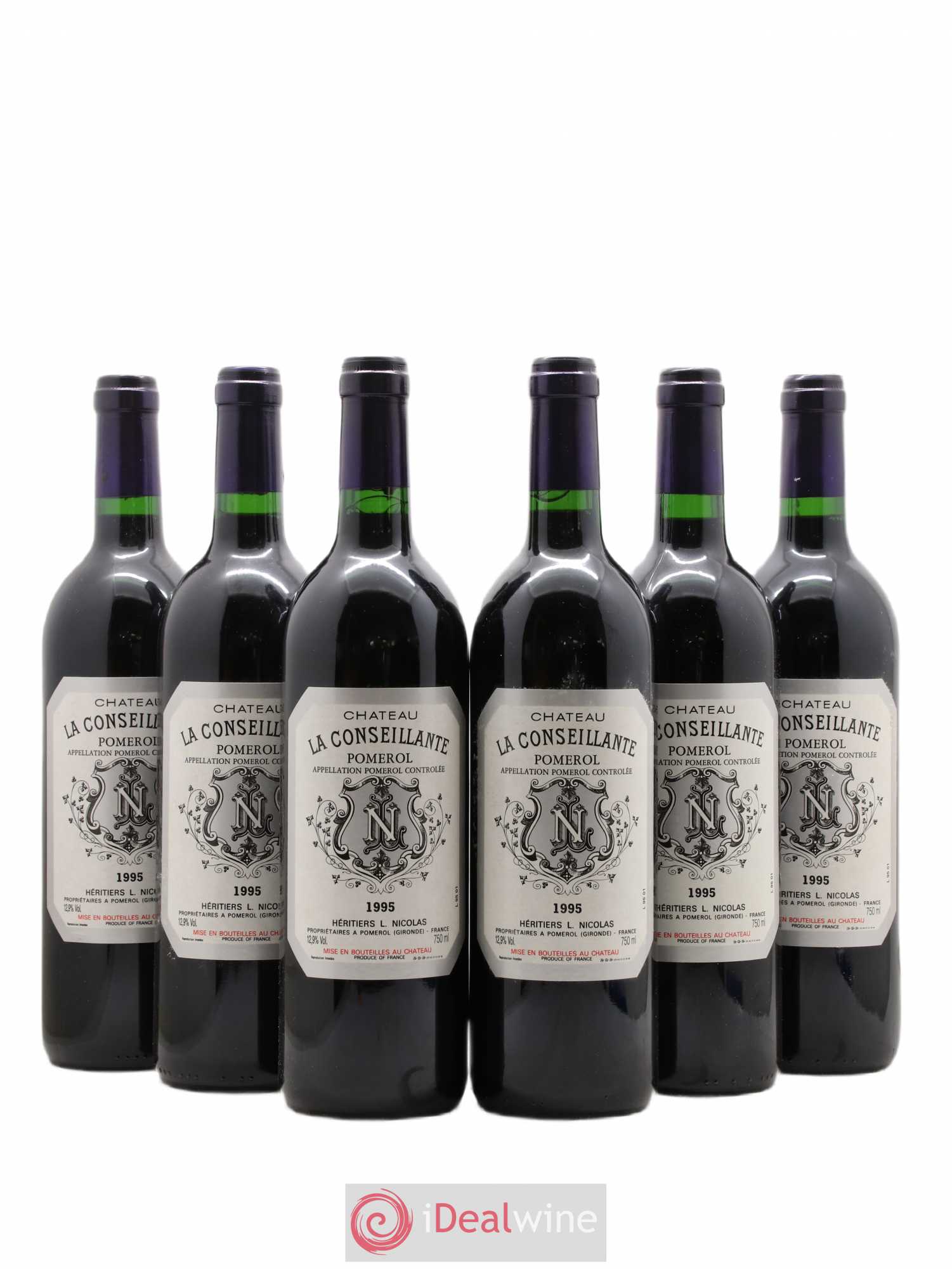 Château la Conseillante 1995 - Lot de 6 bouteilles - 0