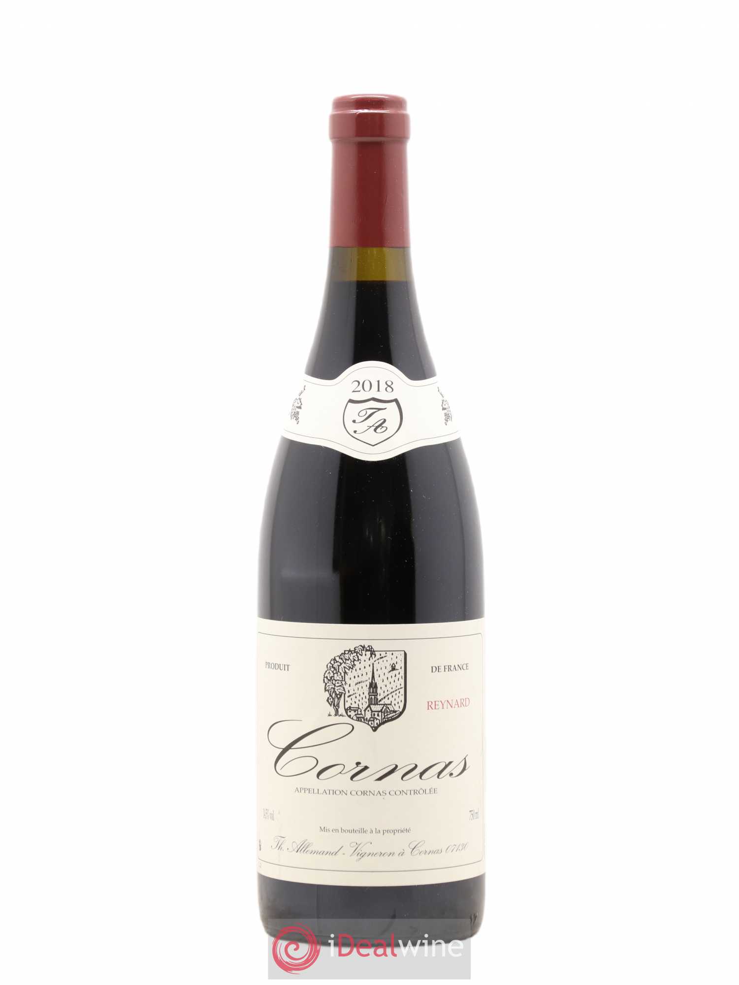 Cornas Reynard Thierry Allemand 2018 - Lot de 1 bouteille - 0
