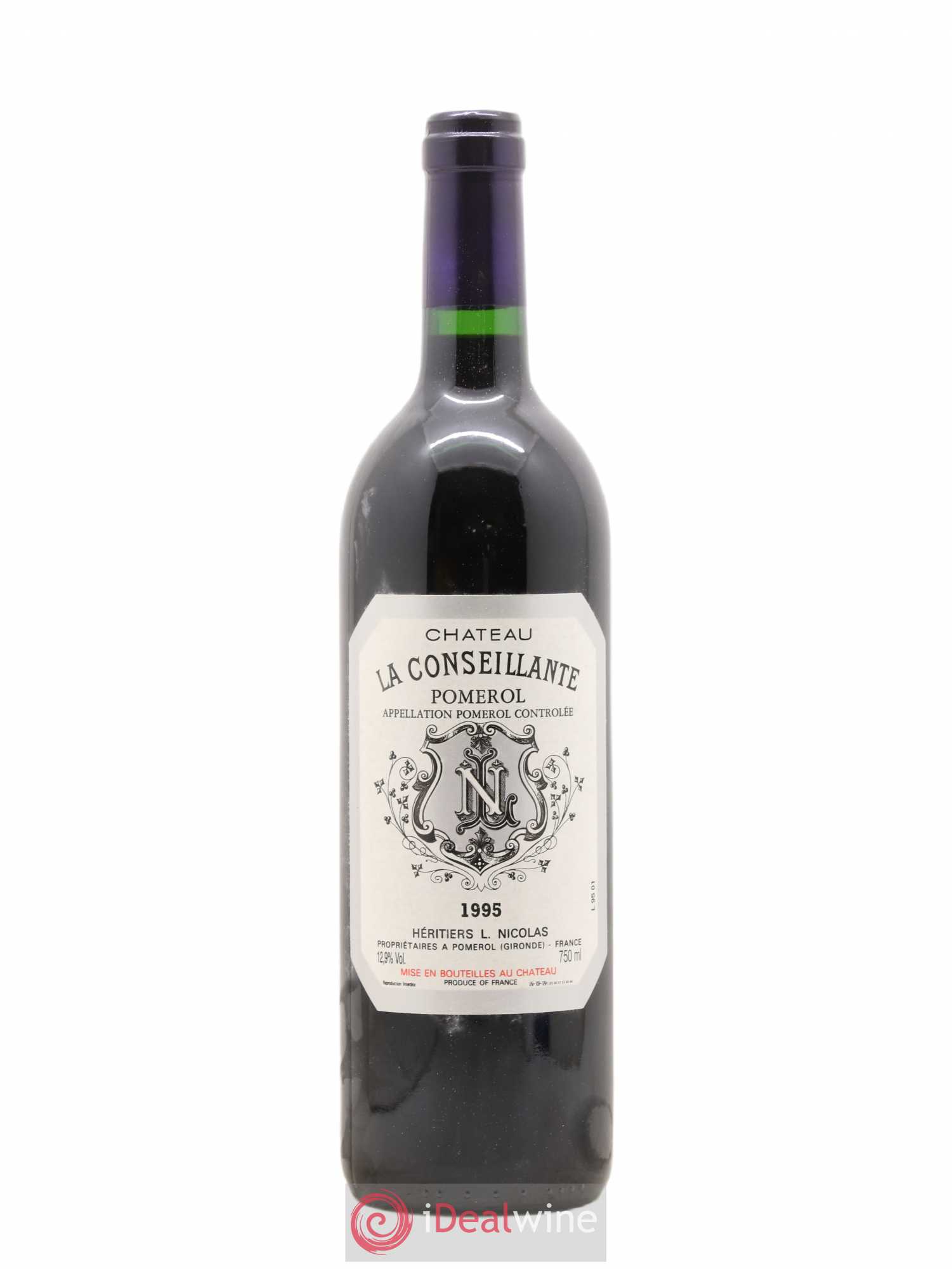 Château la Conseillante 1995 - Lot de 1 bouteille - 0