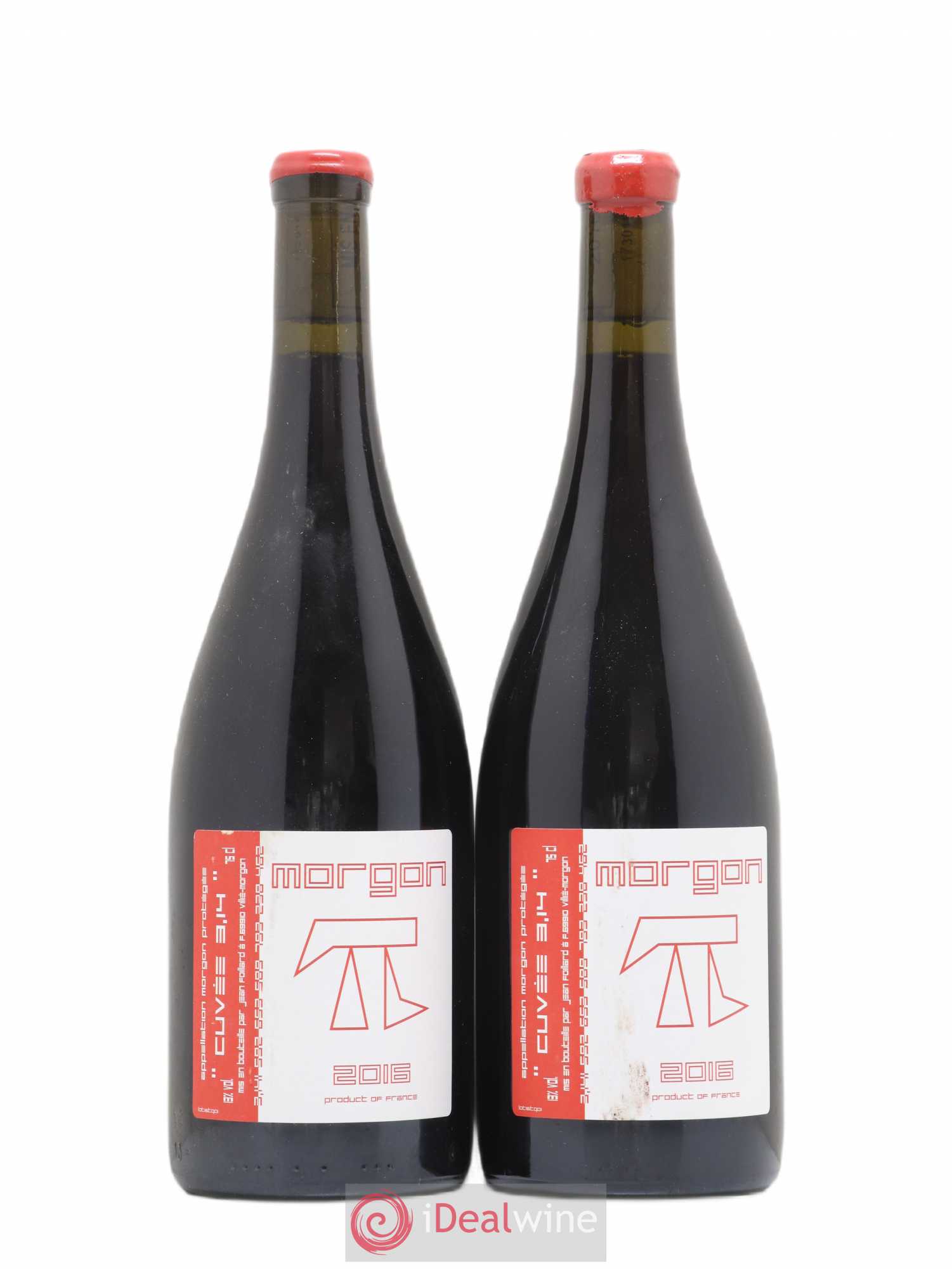 Morgon 3.14 Jean Foillard 2016 - Lot de 2 bouteilles - 0